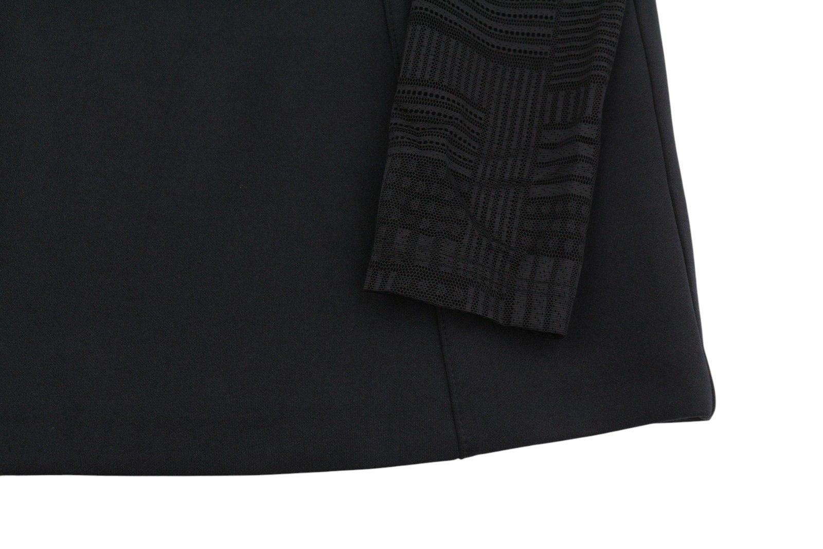 Desigual NIGHT S Black Sheer Long Sleeve Mini Dress 89024 Size S / US 4 / IT 40 - 7 Thumbnail