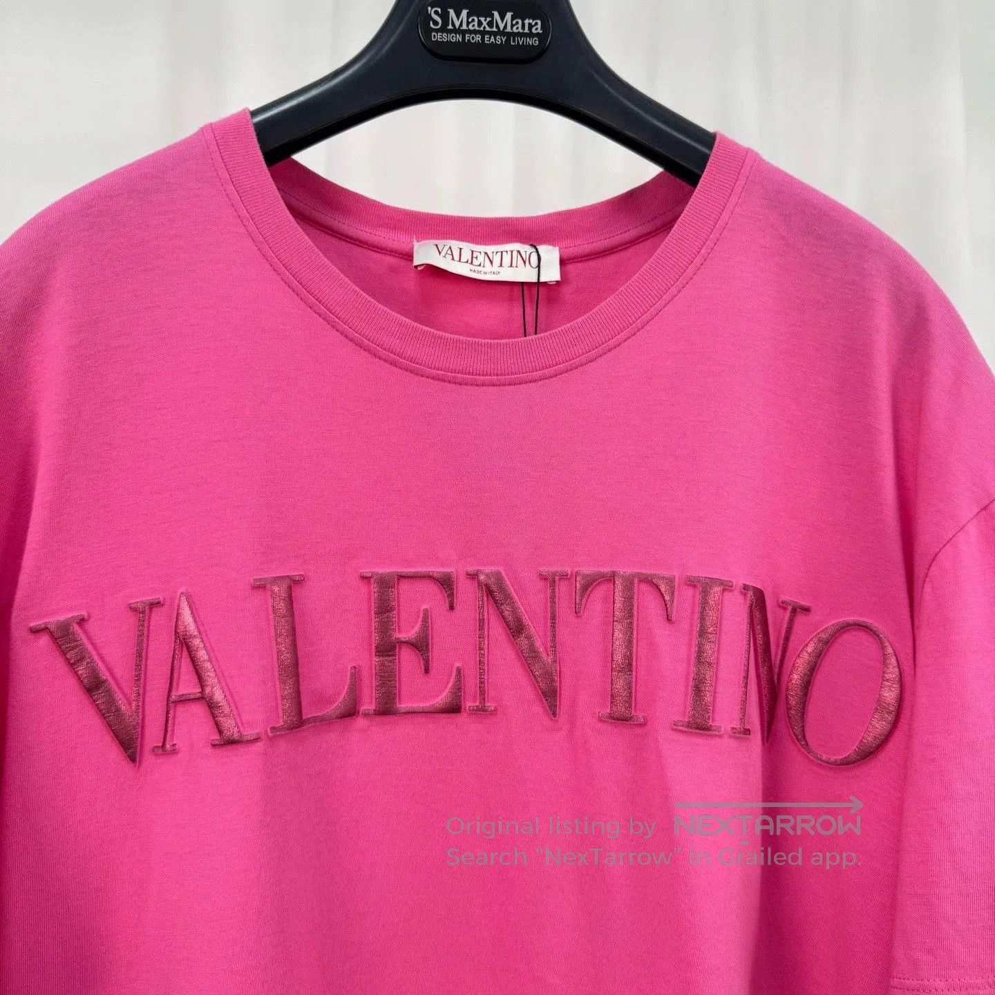 Valentino valentino embossed logo short sleeve t-shirt. Size US M / EU 48-50 / 2 - 3 Thumbnail