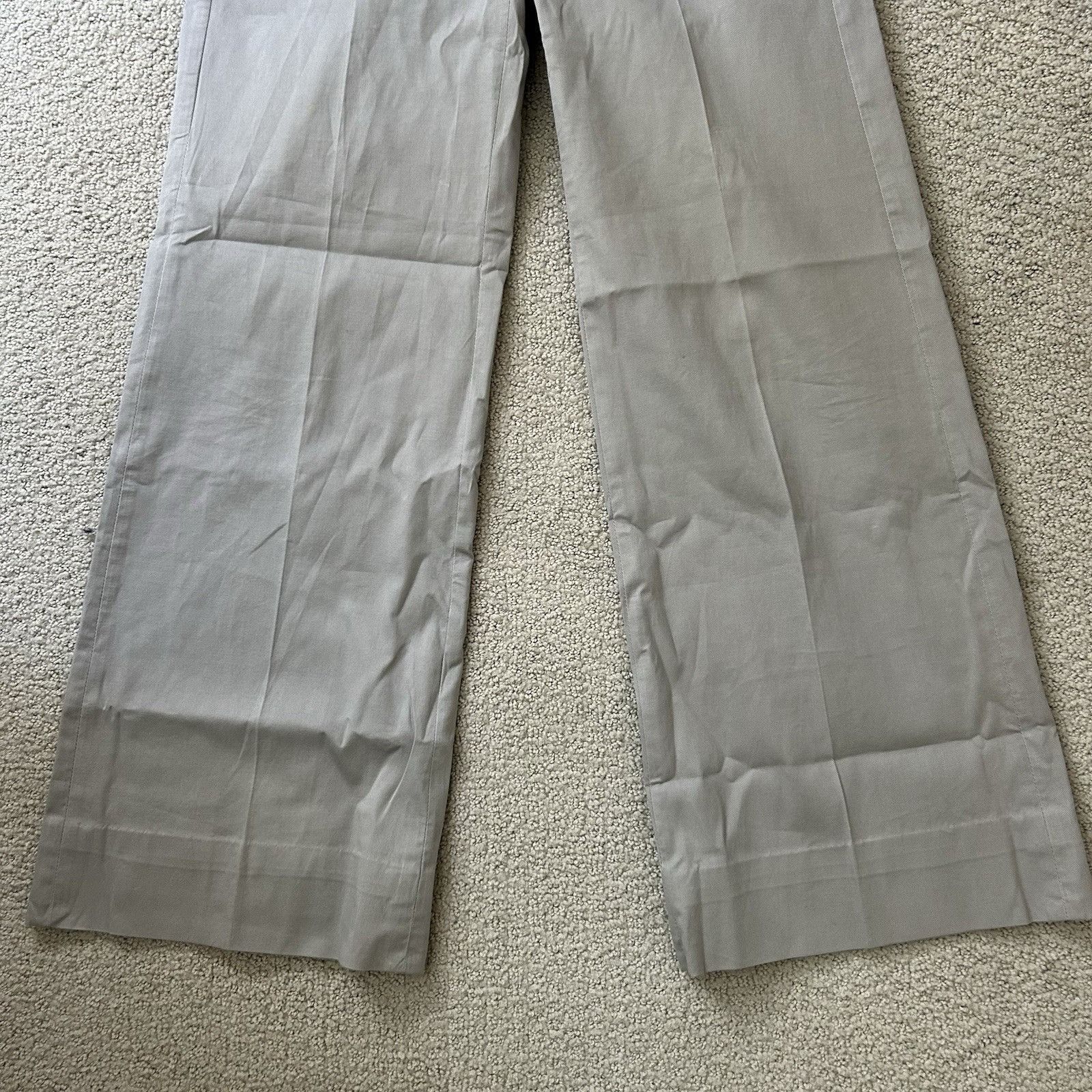Helmut Lang HELMUT LANG Womens Pants Pull On Cotton Gray Trouser High-Ri Size 25" / US 0 / IT 36 - 4 Thumbnail
