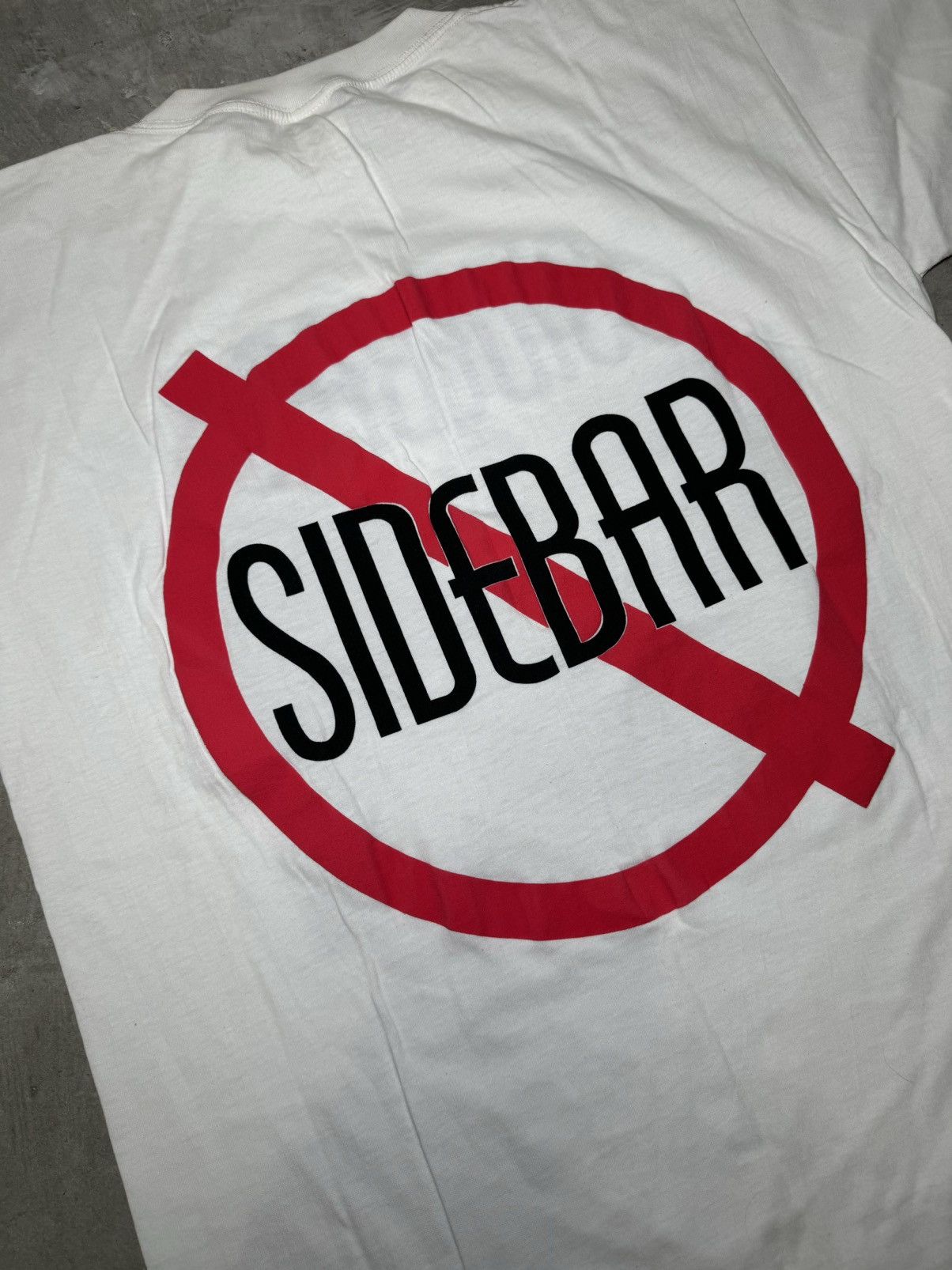 Vintage 90s OJ Simpson Trial Sidebar double sided single stitch rare Size US XL / EU 56 / 4 - 5 Thumbnail