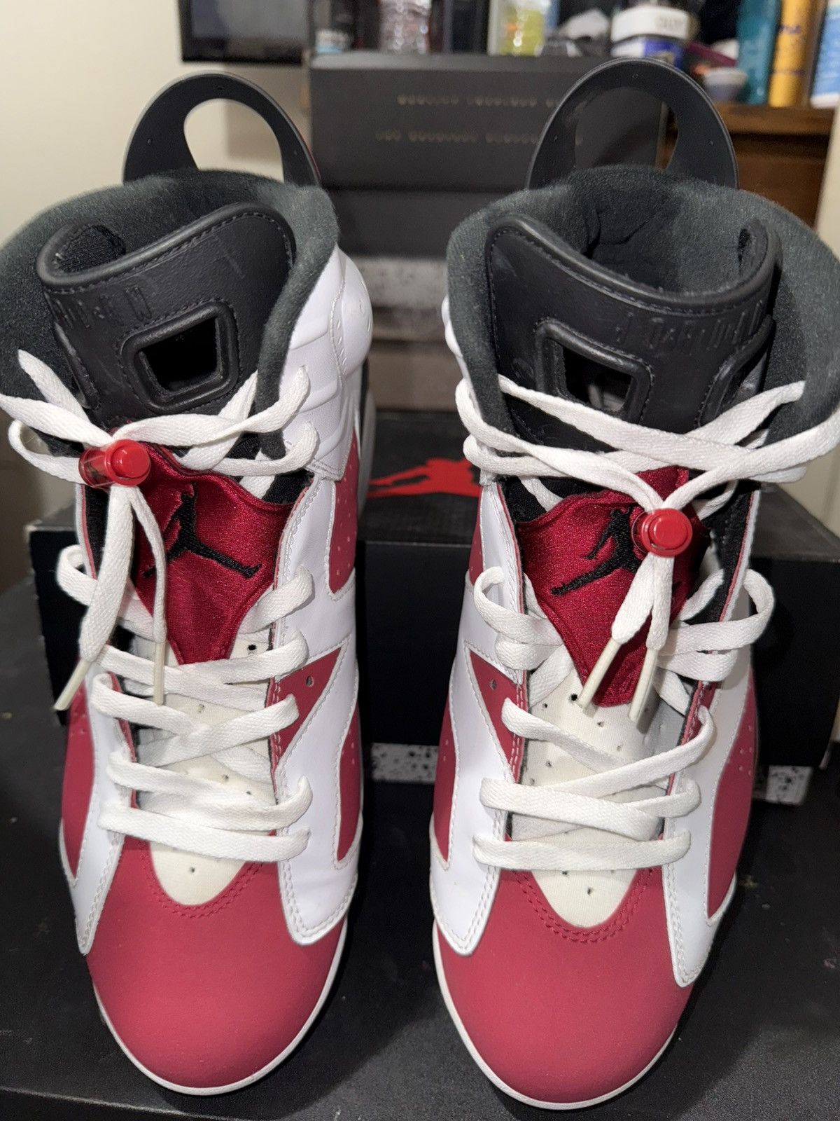 Jordan Brand × Nike Jordan 6 “Carmine” Size US 11.5 / EU 44-45 - 5 Thumbnail