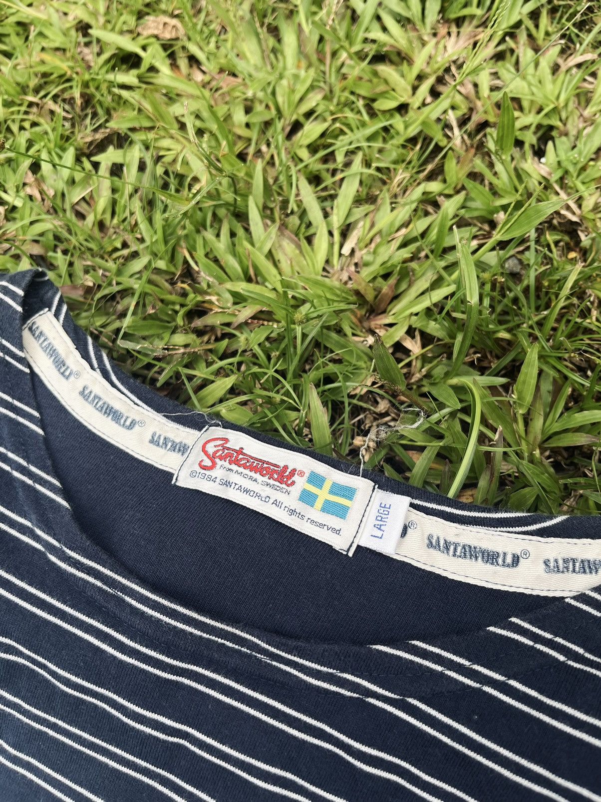 Japanese Brand Santaworld 1984 tee Vintage Size US L / EU 52-54 / 3 - 5 Thumbnail