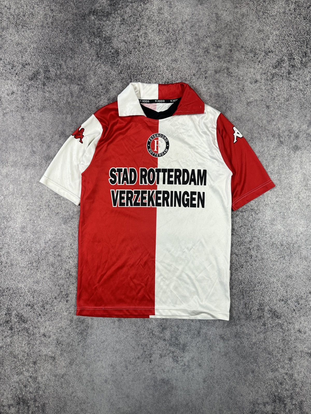 Kappa Vintage Feyenoord Kappa Logo Soccer Jersye Sportswear Rare Size US XS / EU 42 / 0 - 1 Thumbnail