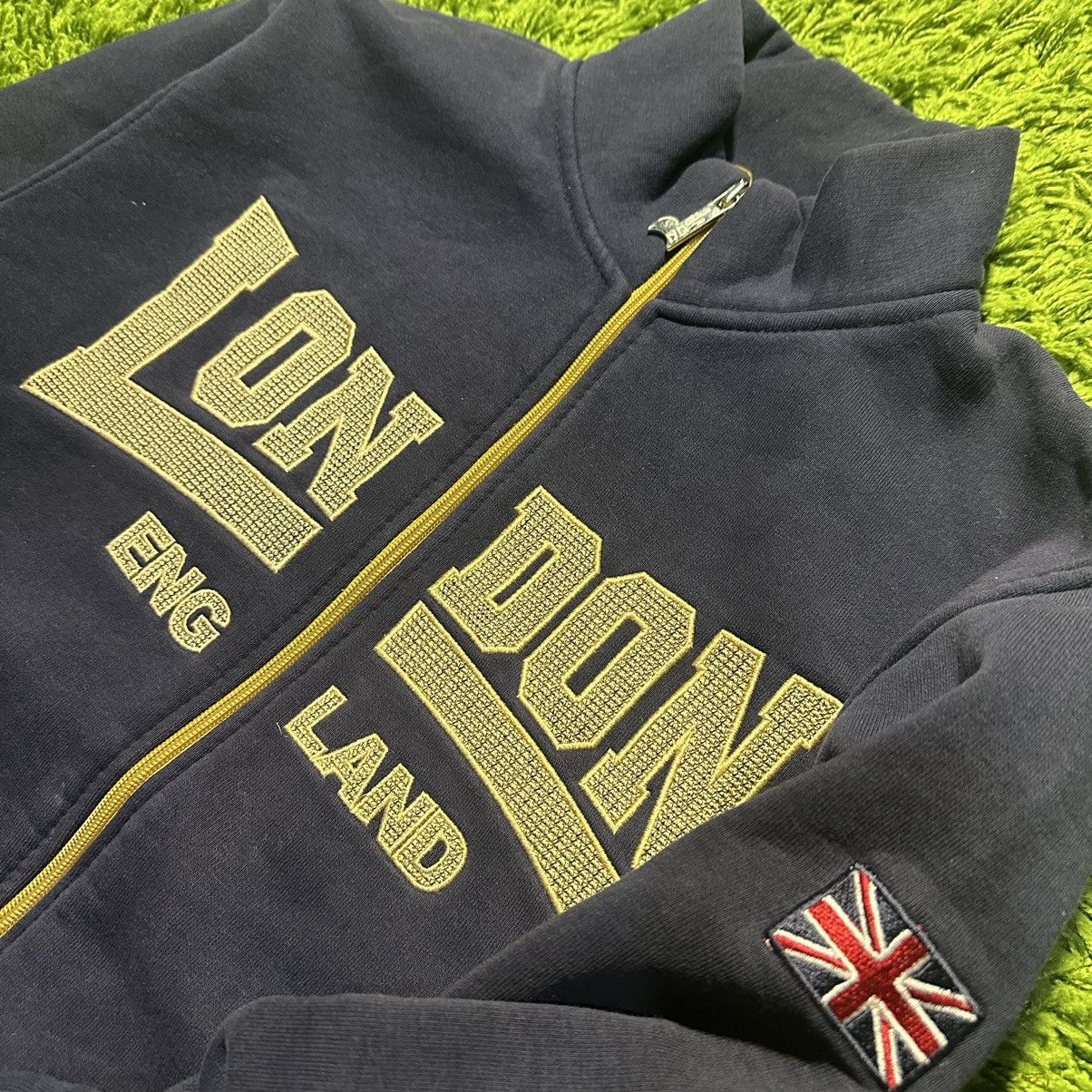 Nas × Vintage Vintage 90s/Y2K Nas London England zip-up Size US L / EU 52-54 / 3 - 2 Thumbnail