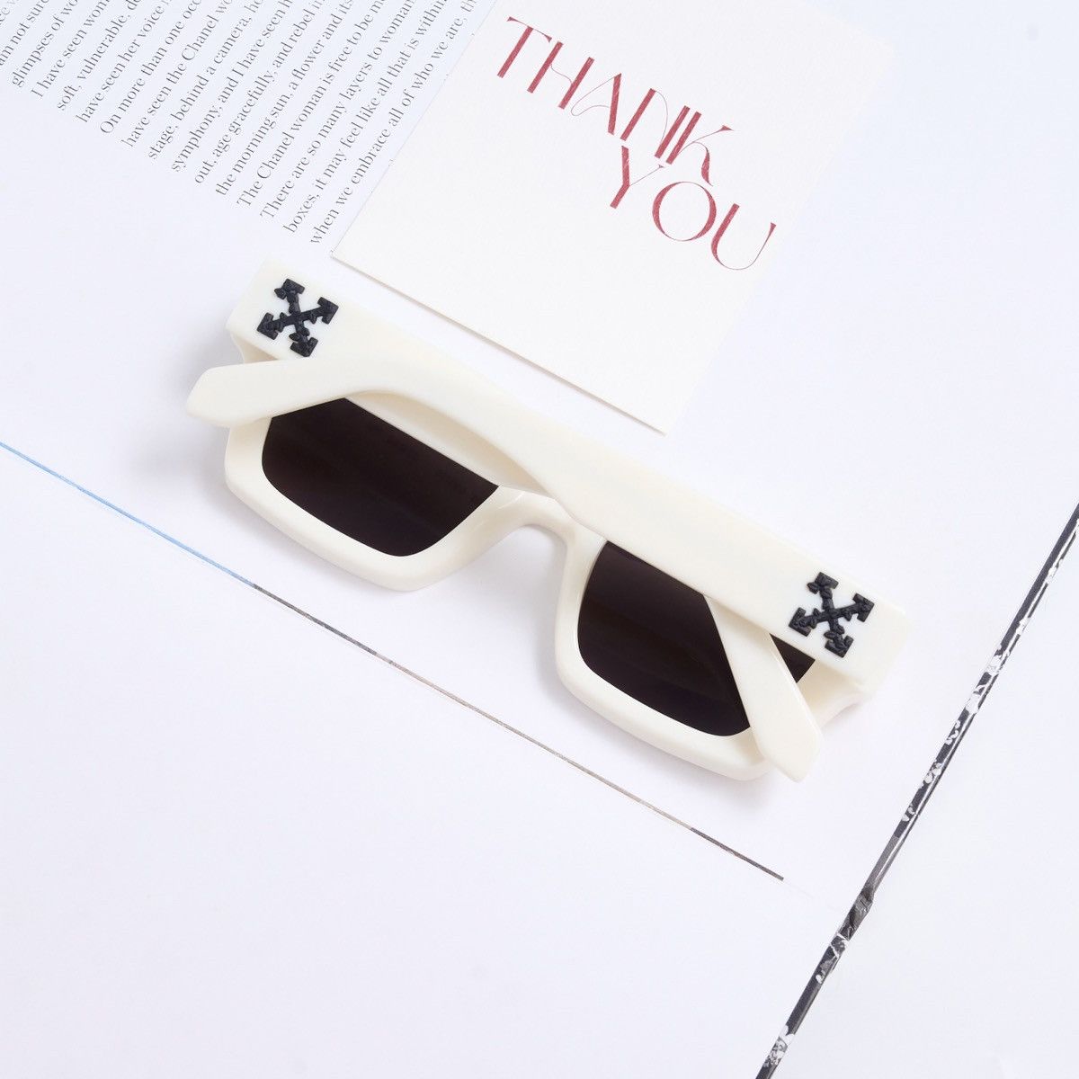 Off-White OFF WHITE VIRGIL WHITE SUNGLASSES Size ONE SIZE - 7 Thumbnail