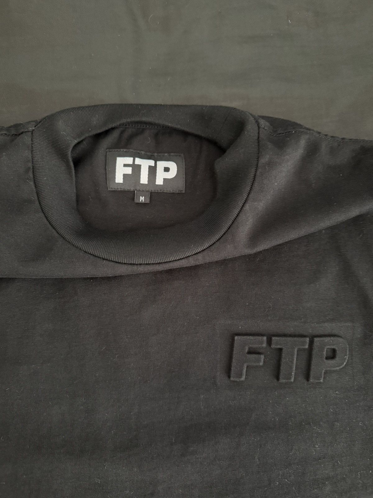 Fuck The Population FTP Embossed Logo Tee Size US M / EU 48-50 / 2 - 3 Thumbnail