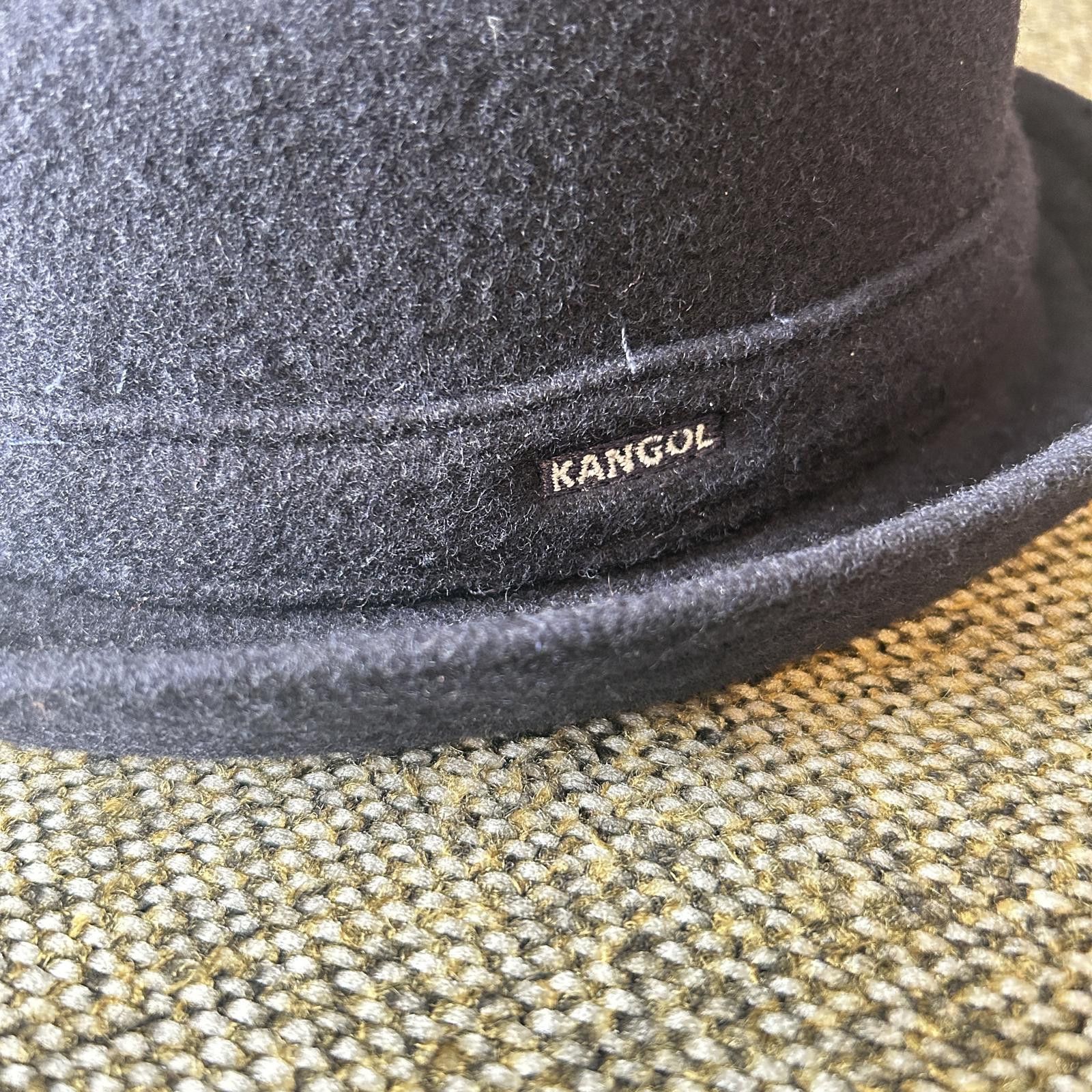 Kangol Kangol Wool Player Fedora Hat Dark Blue Small 6447BC Size ONE SIZE - 3 Thumbnail