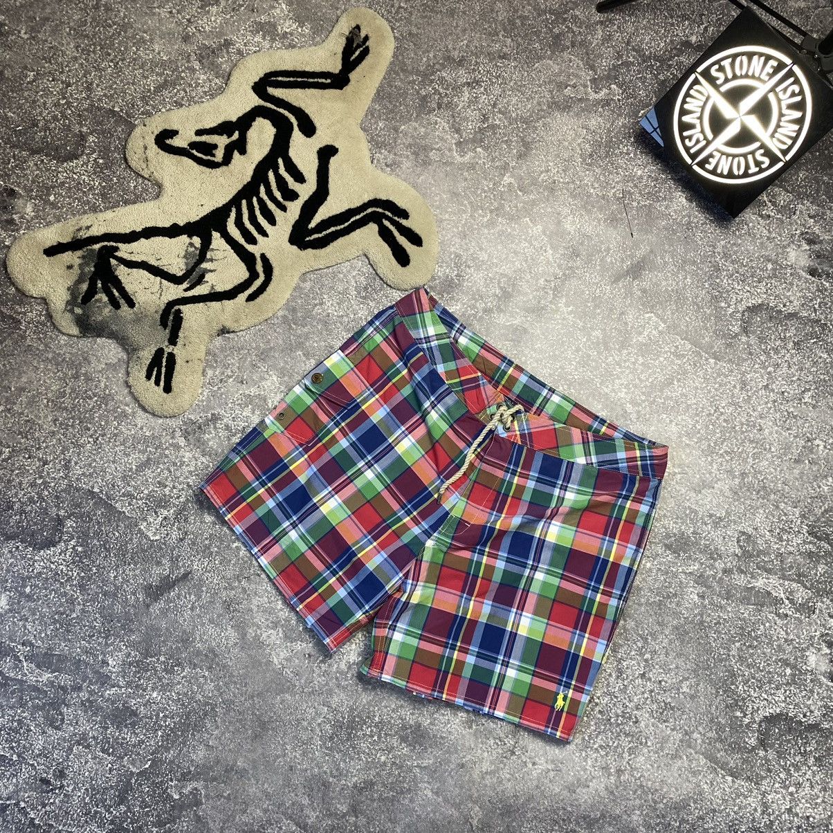 Polo Ralph Lauren × Vintage Men’s Polo Ralph Lauren Small Logo Swimwear shorts Size US 36 / EU 52 - 1 Thumbnail