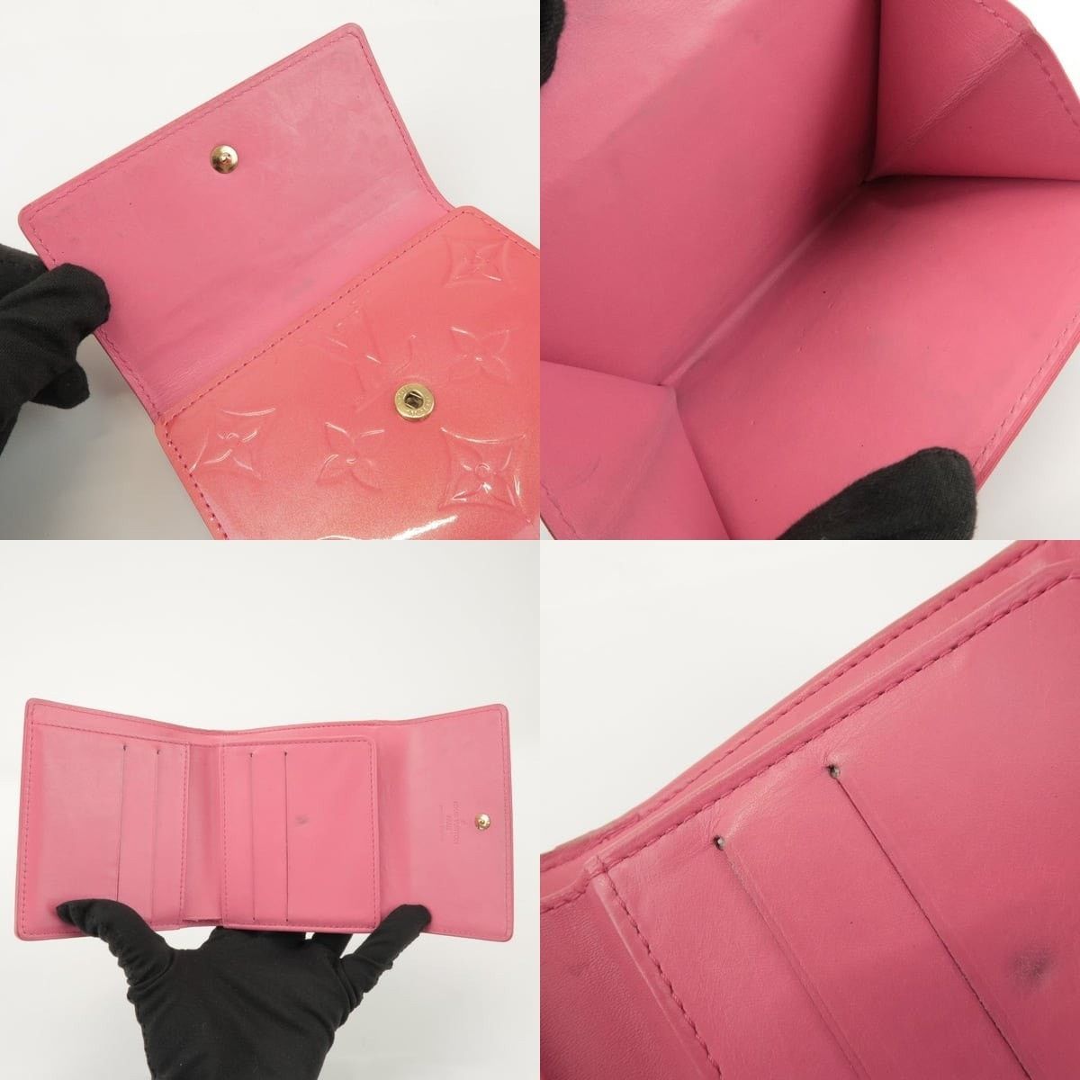 Louis Vuitton Louis Vuitton Porte Monnaie Billets Cartes Credit Patent Size ONE SIZE - 6 Thumbnail