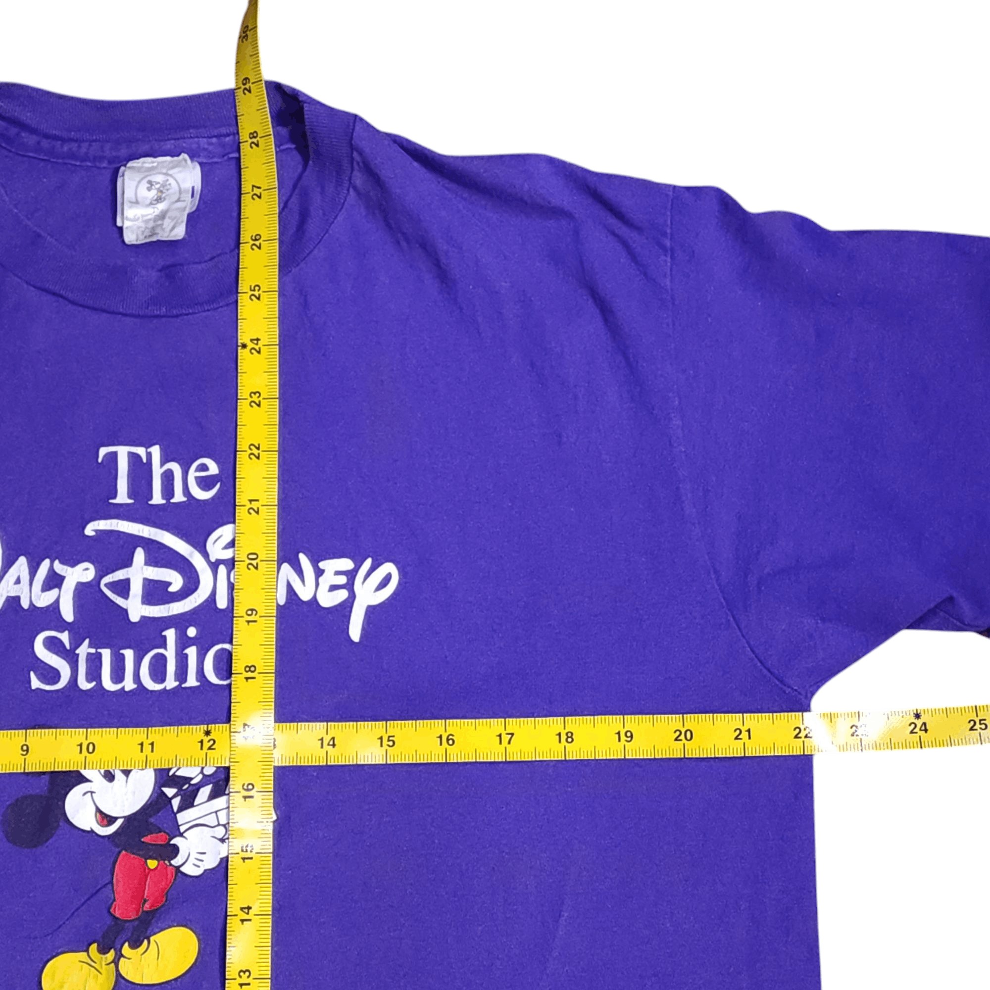 Disney × Mickey Mouse × Vintage Vintage 80s Walt Disney Mickey Mouse tees Hanes Shirt Size US L / EU 52-54 / 3 - 6 Thumbnail