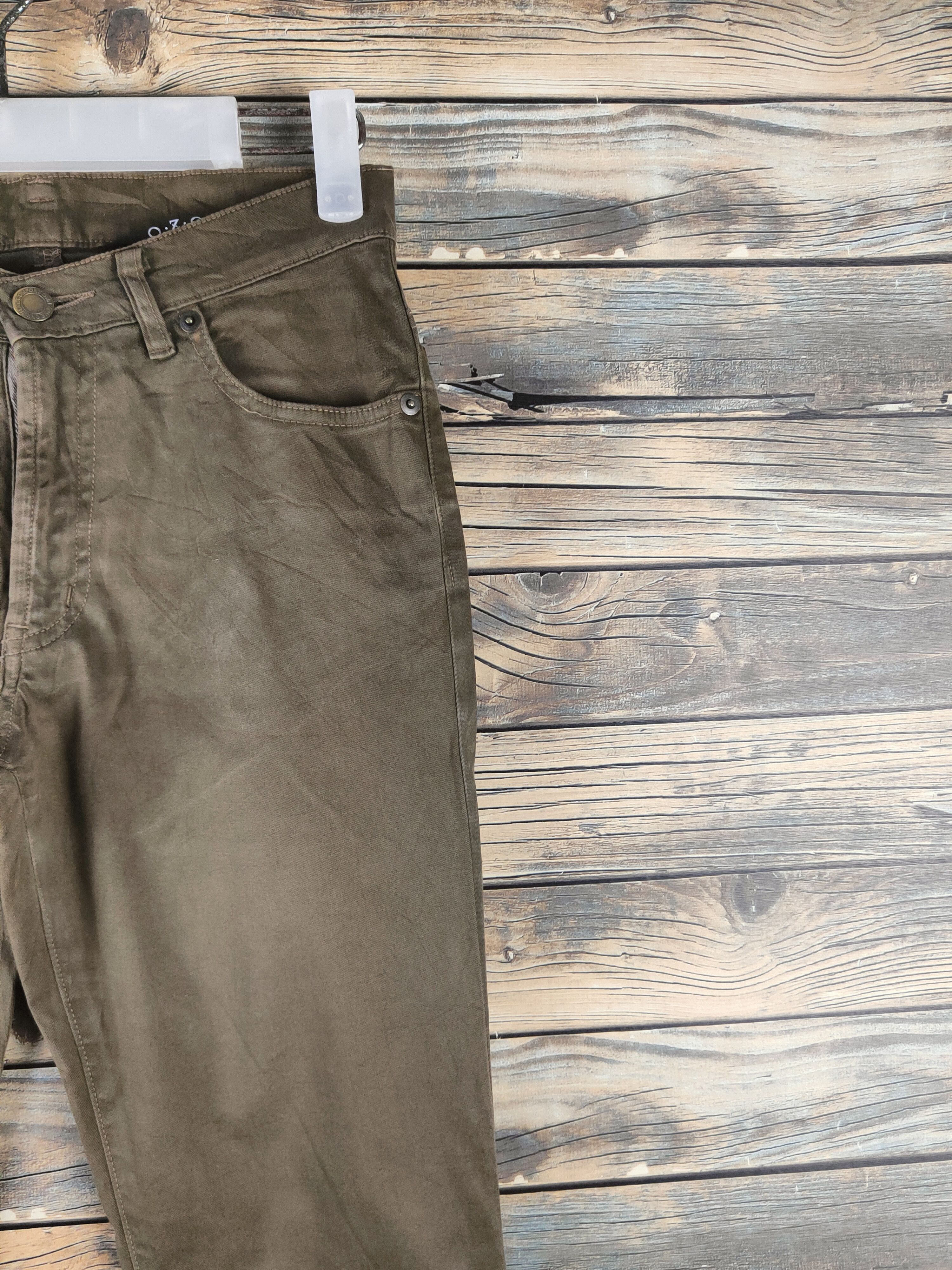 Japanese Brand DL O.z.o.c Olive Multipocket Casual Pants #46-337 Size 25" / US 0 / IT 36 - 5 Thumbnail