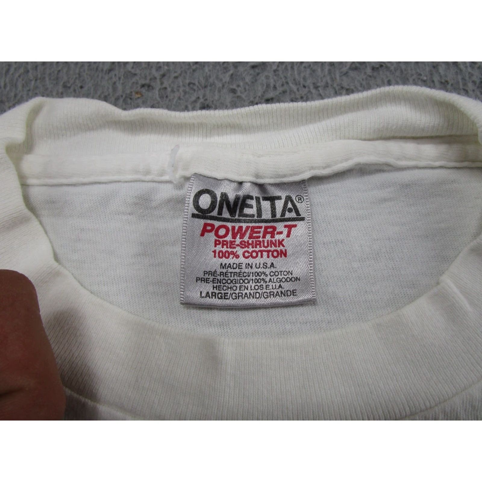 Vintage Vintage 1993 The Rose City Portland Oregon Single Stitch T-Shirt Size L 90s READ Size US L / EU 52-54 / 3 - 7 Thumbnail