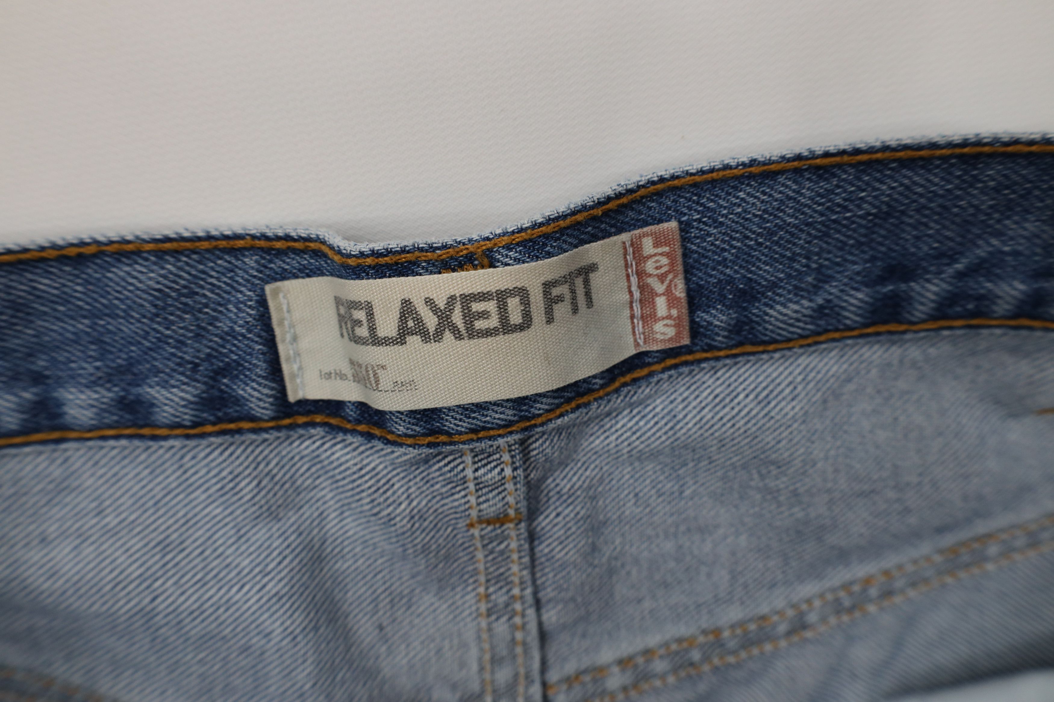 Levi's Vintage Y2K Levis 550 Relaxed Fit Denim Jeans Blue Cotton Size US 40 / EU 56 - 7 Thumbnail