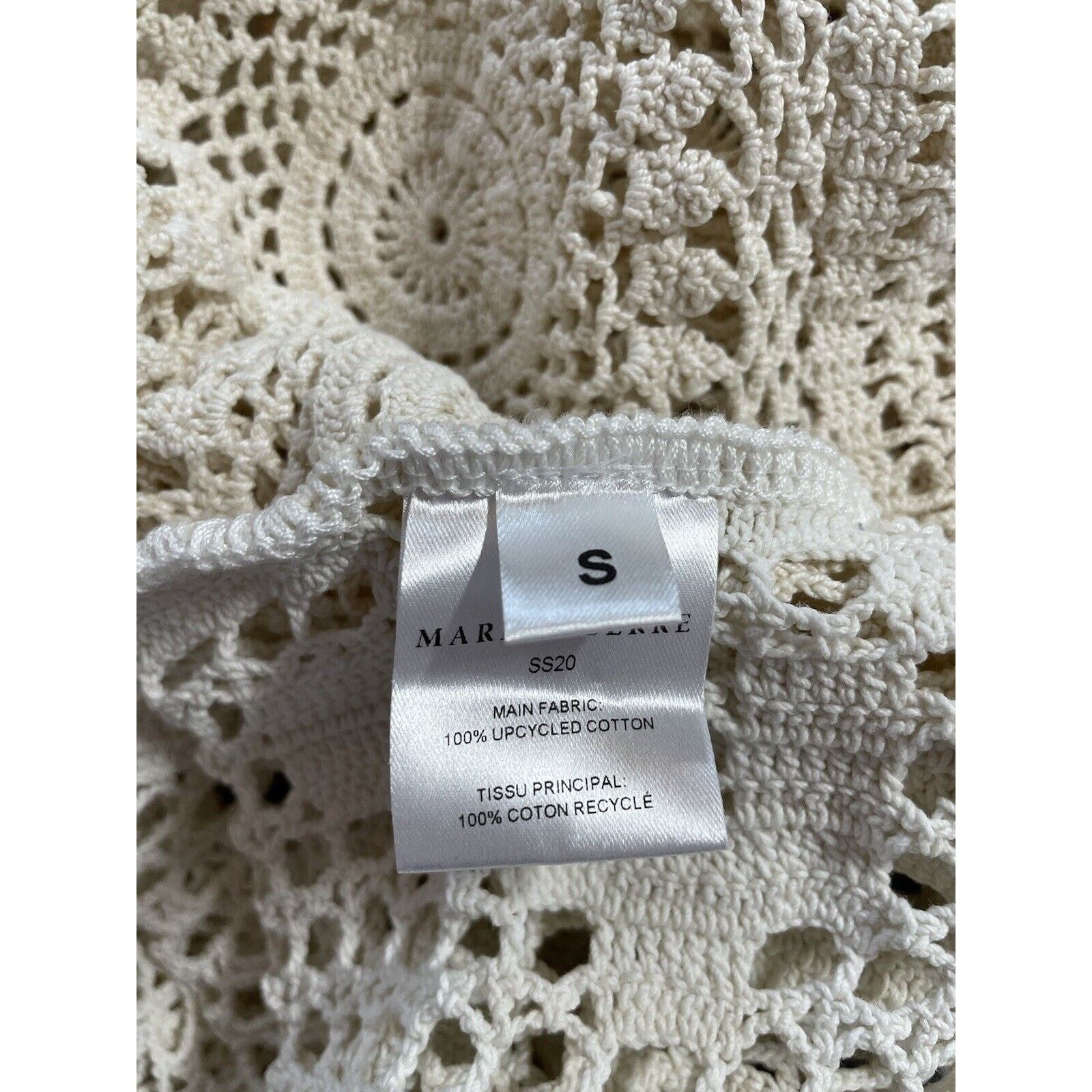 Marine Serre 20SS Marine Serre Maree Noire Regenerated Crochet Top Size S Size US S / EU 44-46 / 1 - 5 Thumbnail