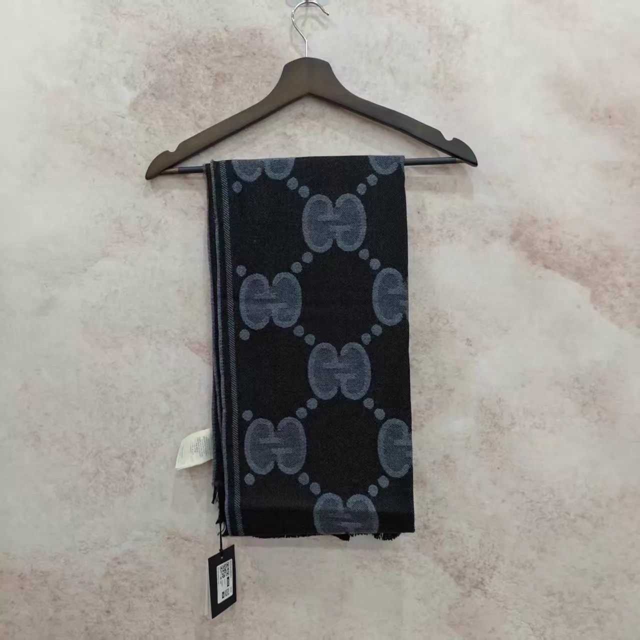 Gucci Gucci Classic Double-Face GG Logo Wool Scarf Size ONE SIZE - 1 Thumbnail