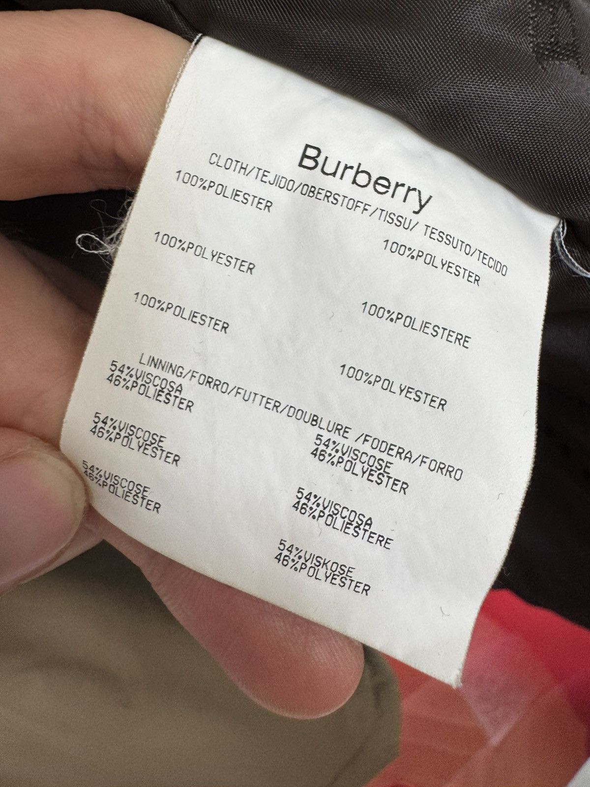 Burberry Vintage Burberry Beige Casual Jacket 90s Streetwear Designer Size US L / EU 52-54 / 3 - 9 Thumbnail