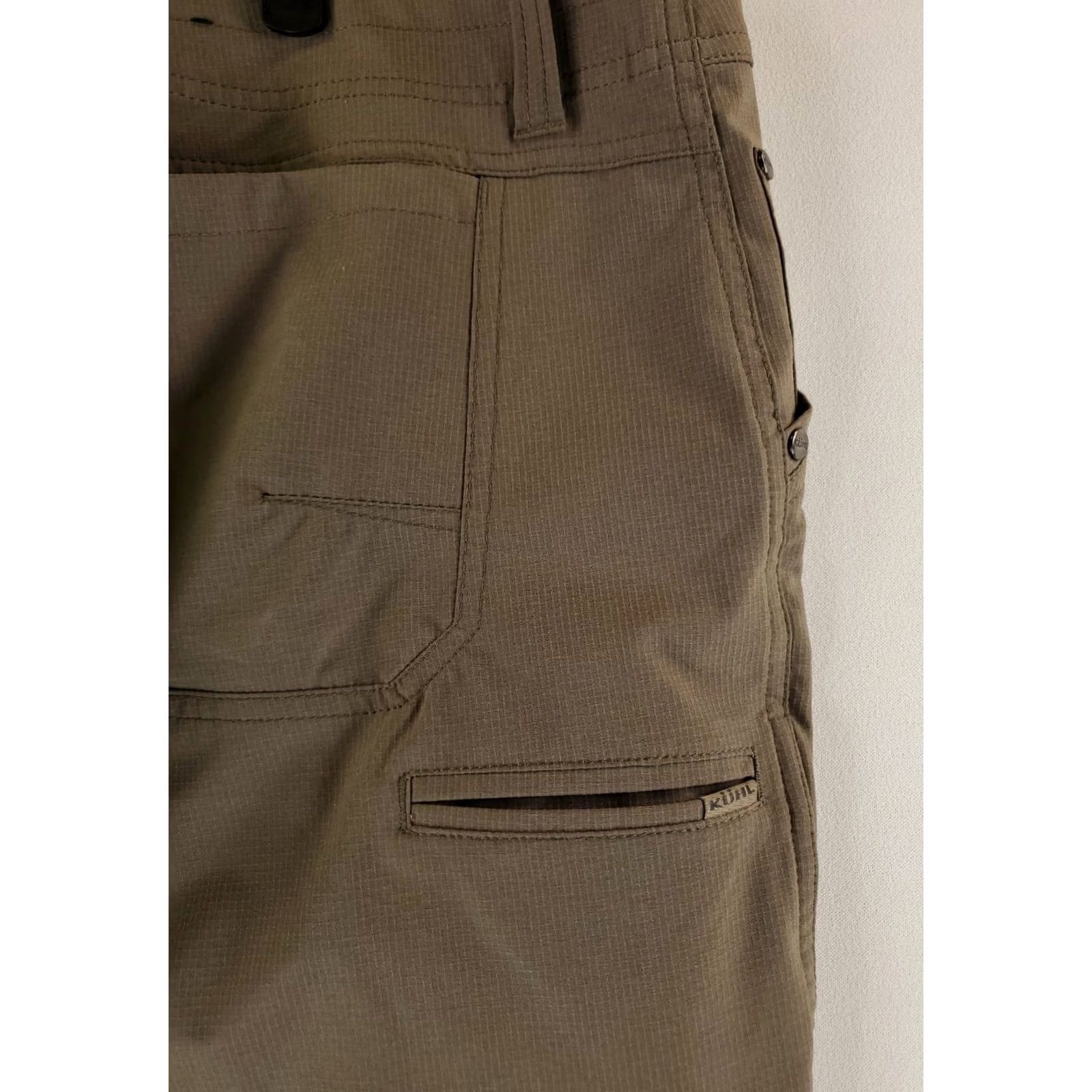 Vintage Kuhl Pants Silencr Brown Ripstop Outdoor Hiking Mens 40x30 Brown 40 Mens Regular Inseam 30 in Pants Size US 40 / EU 56 - 4 Thumbnail