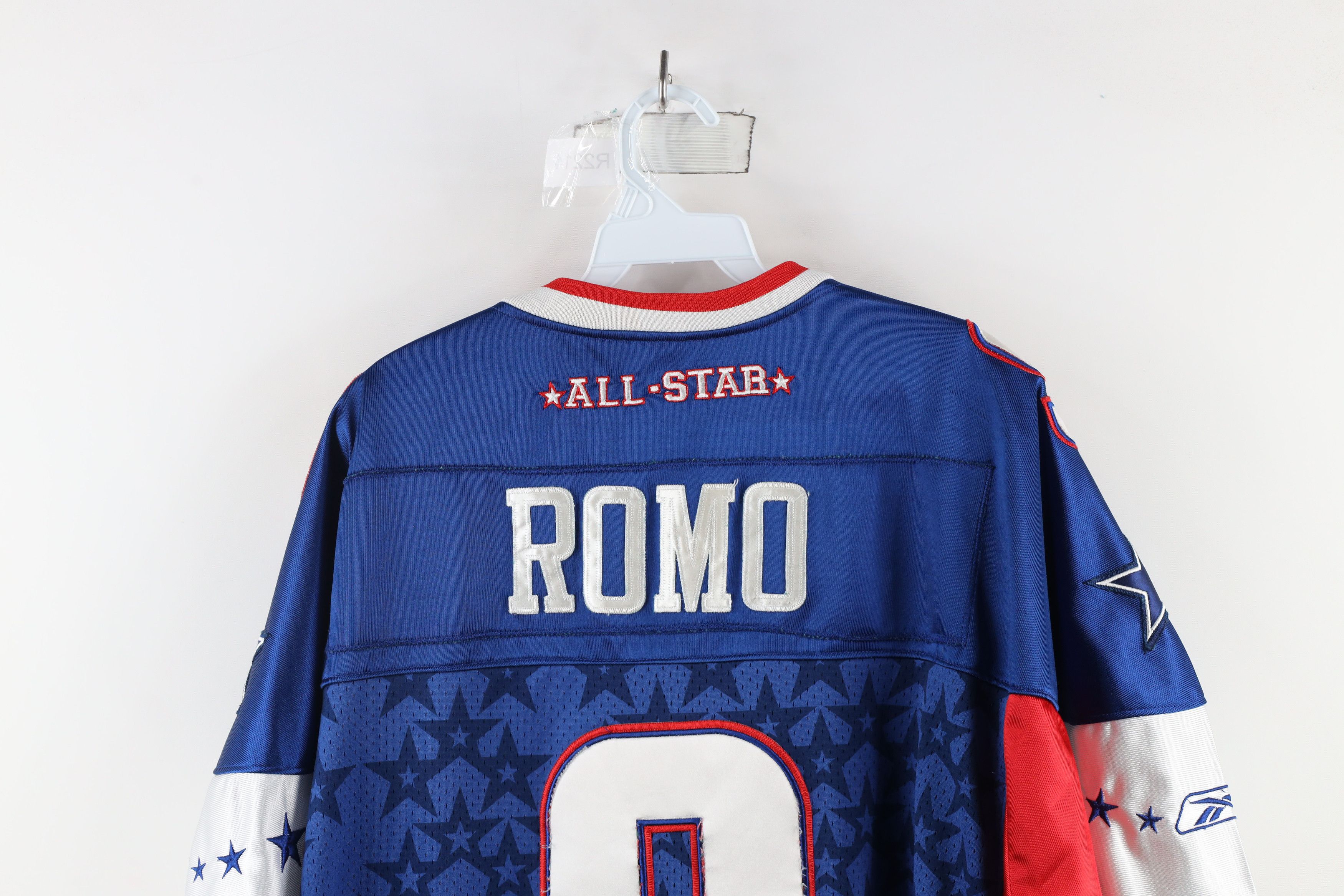 Reebok × Vintage Vintage Reebok Pro Bowl Tony Romo Football Jersey Blue #9 Size US XXL / EU 58 / 5 - 16 Thumbnail