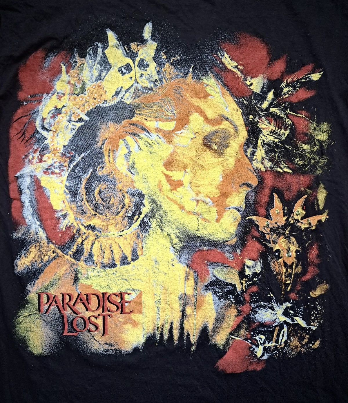 Band Tees PARADISE LOST x DRACONIAN TIMES x Vintage T-Shirt 1995 Size US XL / EU 56 / 4 - 3 Thumbnail
