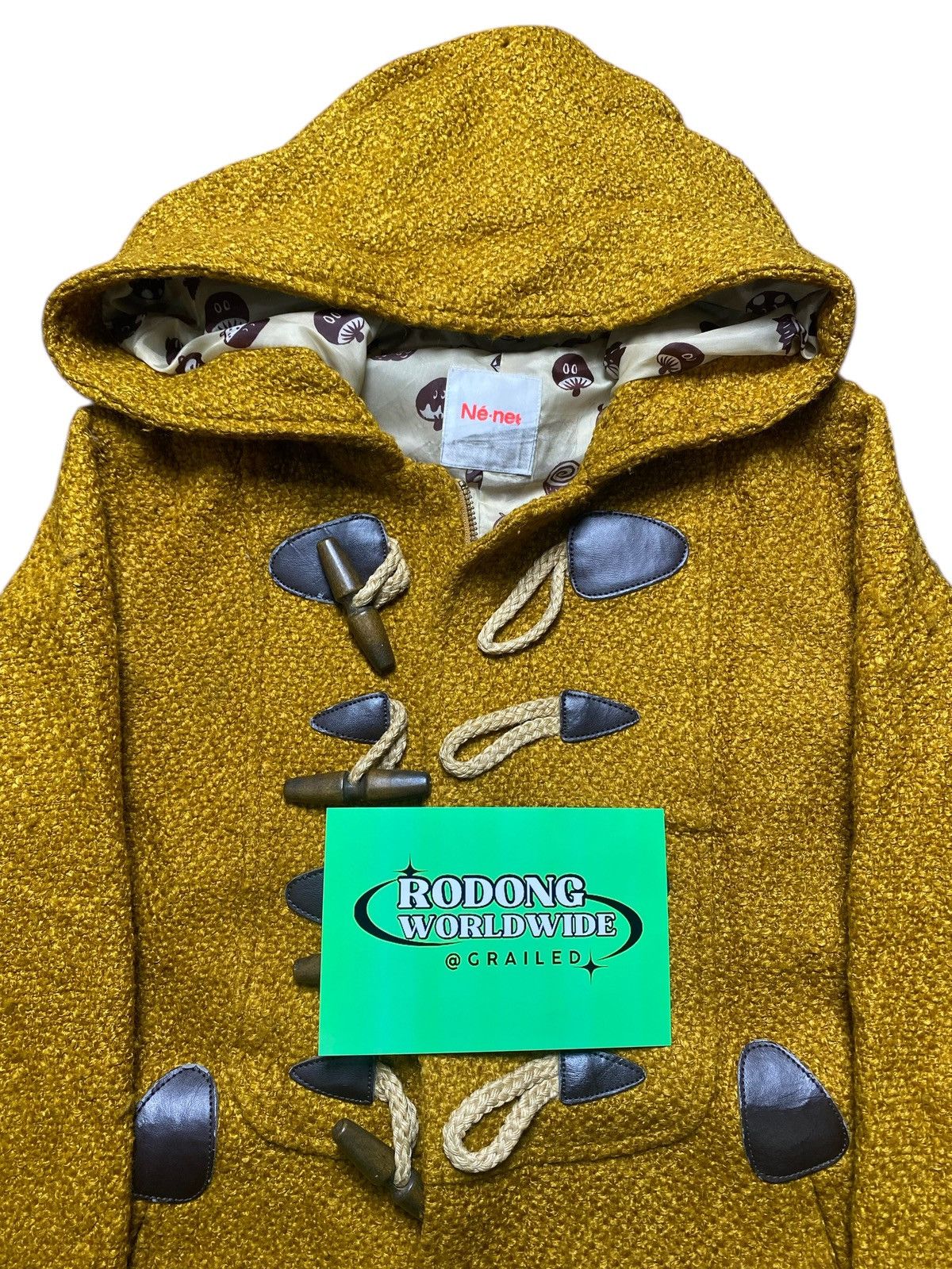 Ne-Net VINTAGE NE-NET BY ISSEY MIYAKI WOOL DUFFLE COAT HOODIE Size US M / EU 48-50 / 2 - 3 Thumbnail