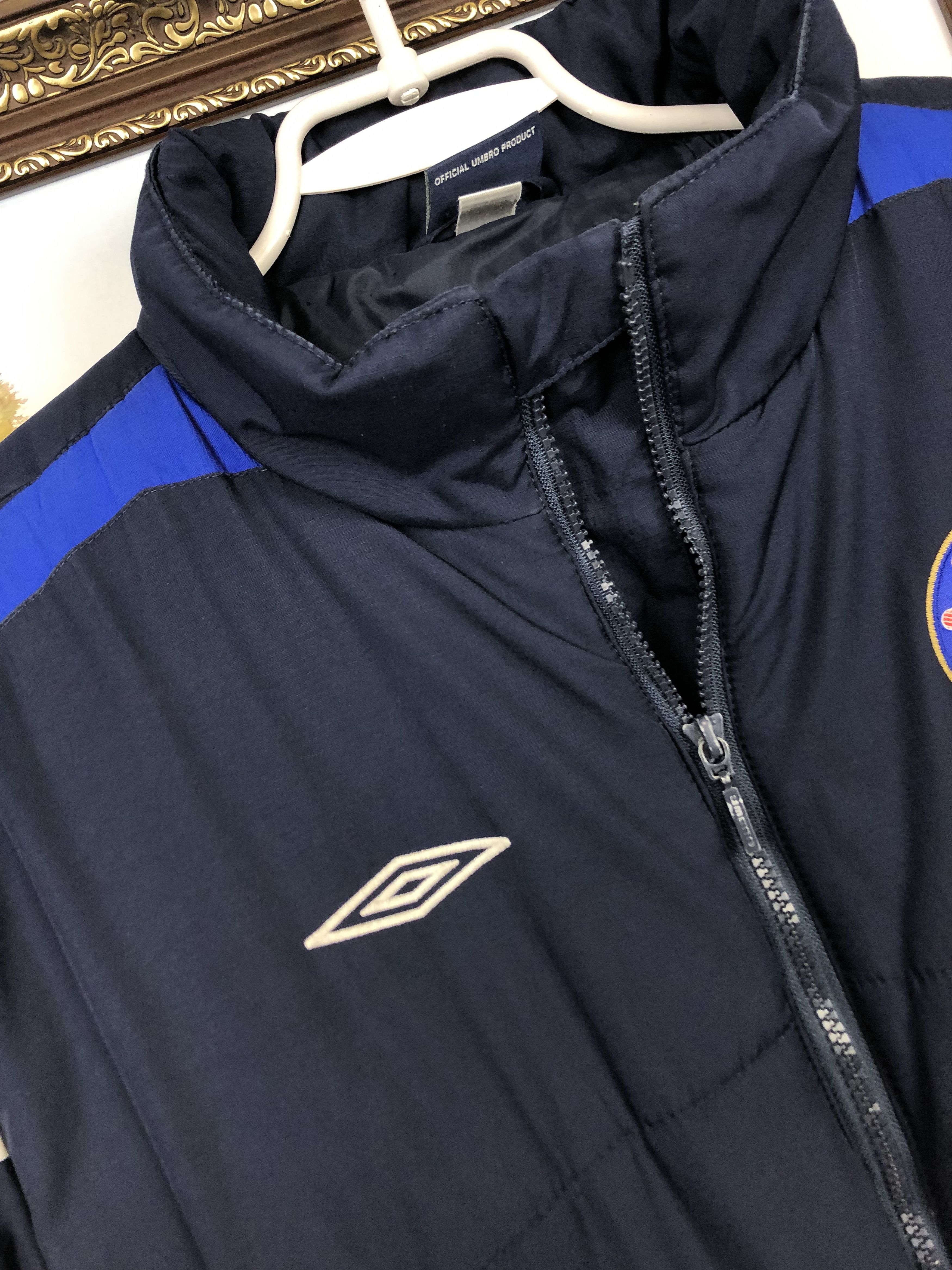 Umbro Vintage Umbro Chelsea Football Jacket Soccer Bomber Mens Size US M / EU 48-50 / 2 - 3 Thumbnail