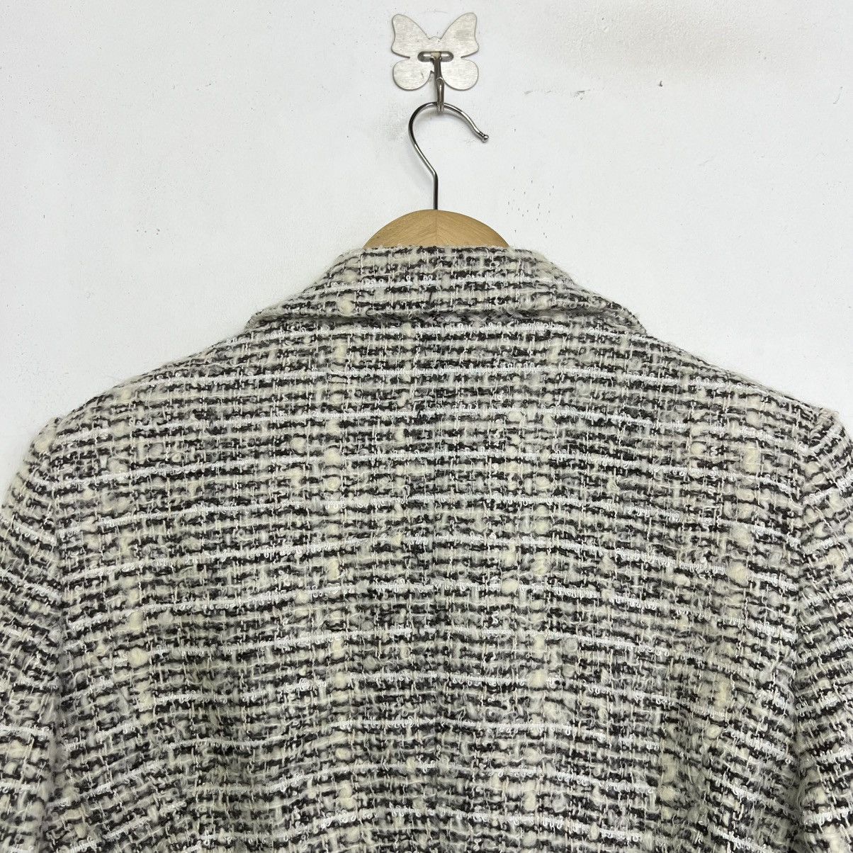 Japanese Brand VINTAGE FINAL STAGE tweed double-breasted blazer Size XS / US 0-2 / IT 36-38 - 9 Thumbnail