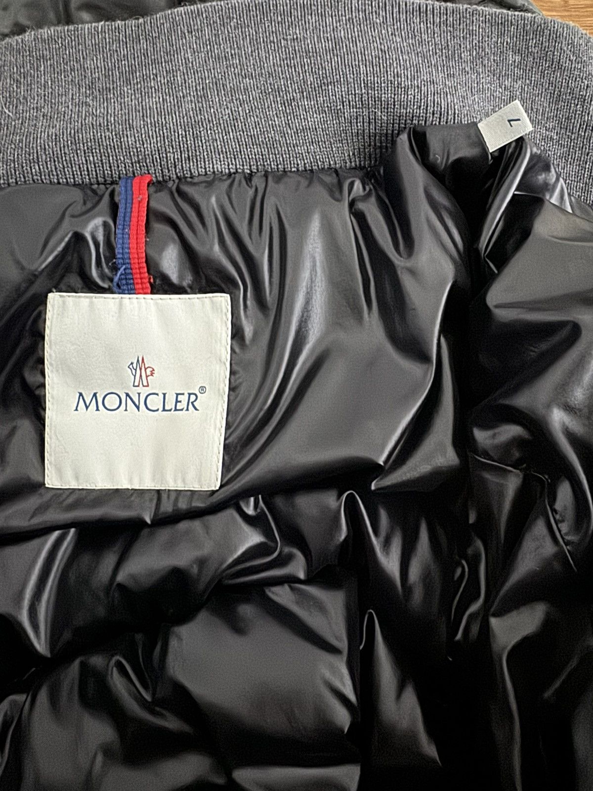 Moncler Moncler jacket Aubert size 7 (XXL) grey Size US XXL / EU 58 / 5 - 10 Thumbnail