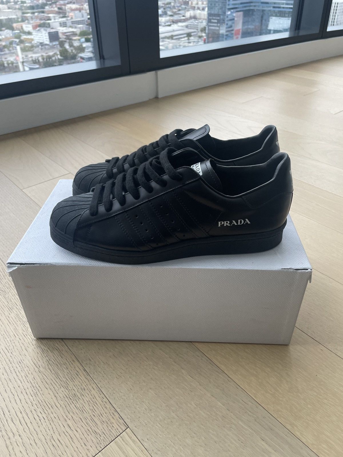 Adidas  Prada Adidas x Prada Superstar | Grailed