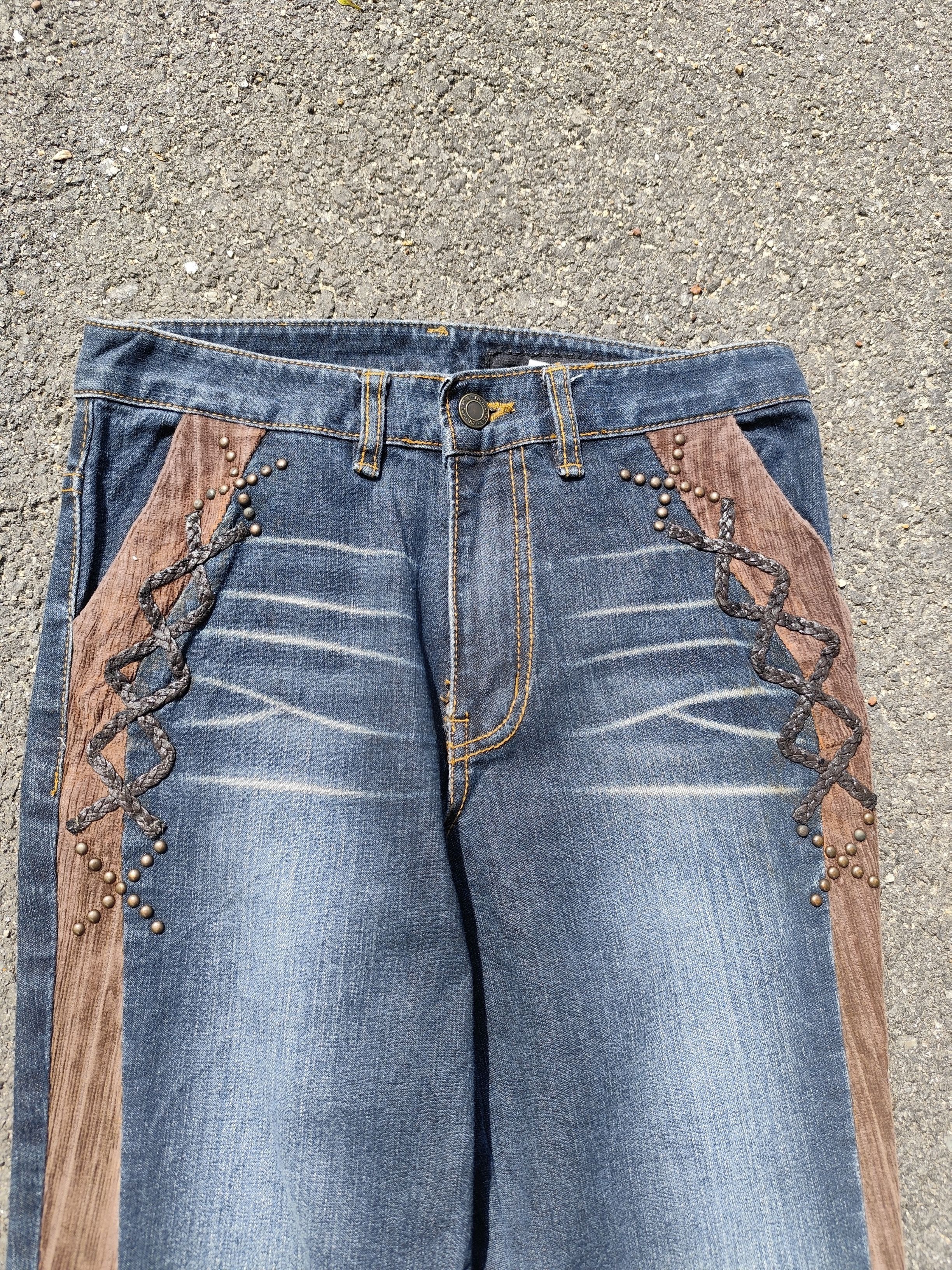 Japanese Brand Vintage Flare Japanese Brand Blue Jams B_J/1124/8 Size 26" / US 2 / IT 38 - 3 Thumbnail