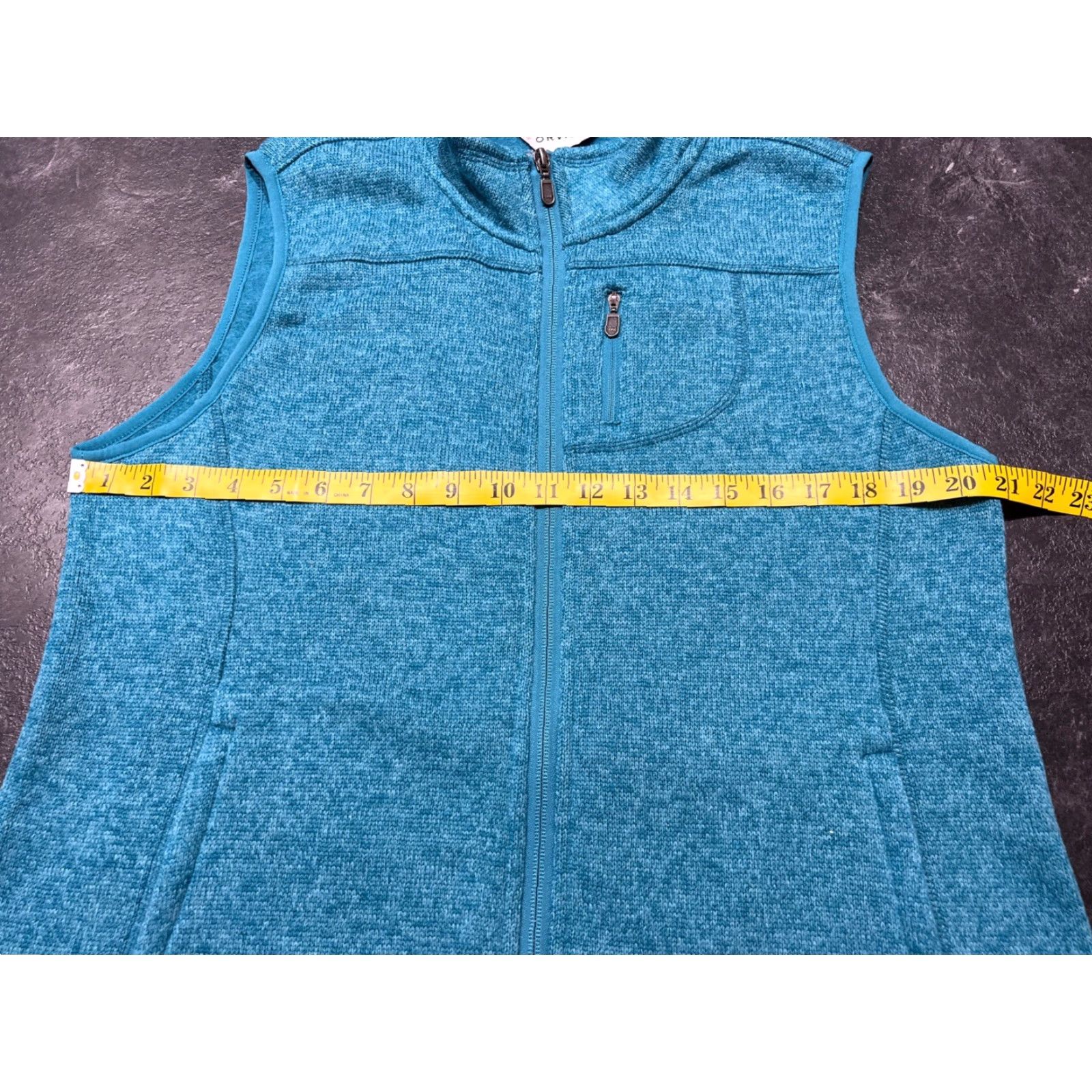 Orvis Orvis Women's Fleece Vest Extra Large Blue Full Zip Lightweight Outdoor Hiking Size L / US 10 / IT 46 - 7 Thumbnail