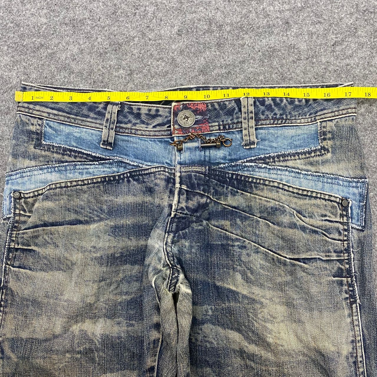 Marithe + Francois Girbaud 💥Best Offer💥 Marithe Francois Girbaud Distressed Denim Size US 35 - 4 Thumbnail