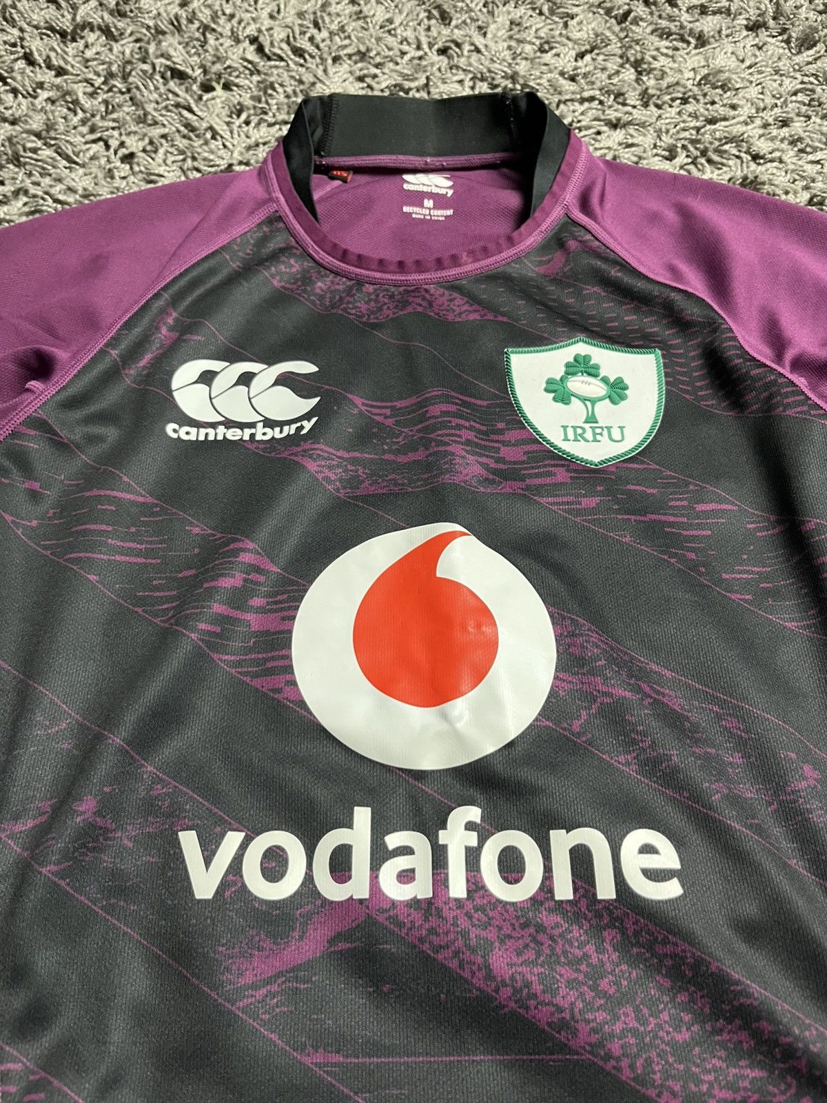 Canterbury of New Zealand Canterbury Ireland Rugby IRFU 2021/22 Alternate Jersey Size US M / EU 48-50 / 2 - 3 Thumbnail