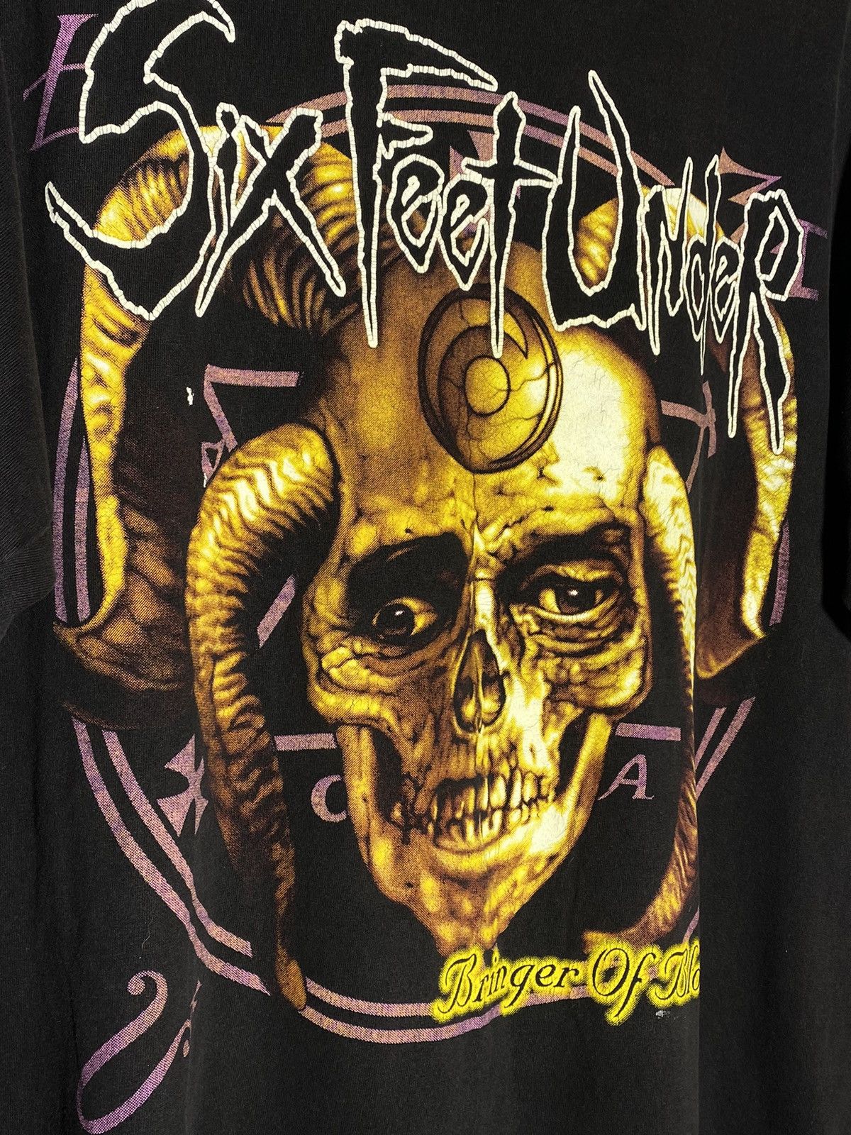 Band Tees Vintage Six Feet Under Movie Graphic Print T-shirt Size US XL / EU 56 / 4 - 6 Thumbnail