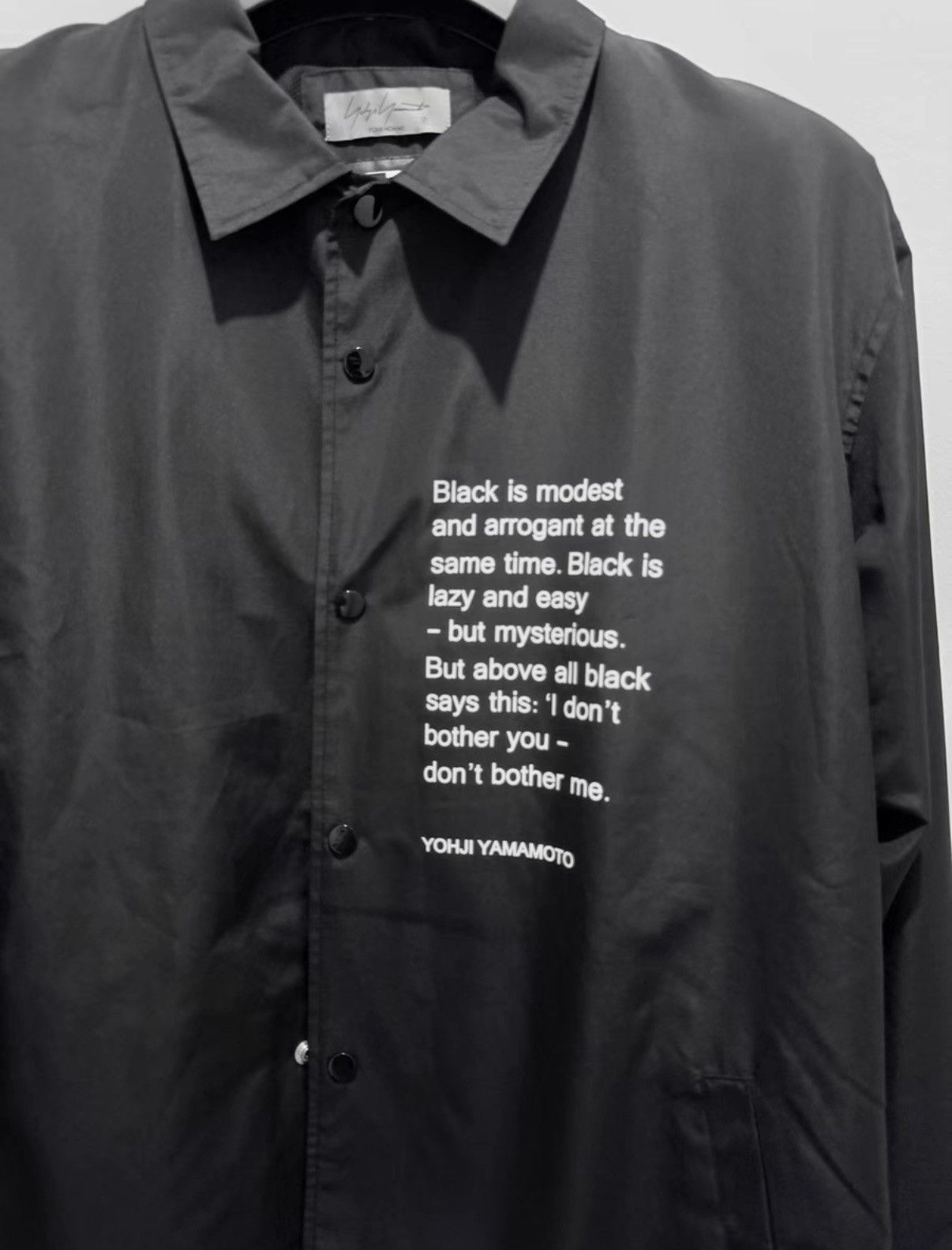 Yohji Yamamoto Yohji Yamamoto x New Era Collaboration Coach Jacket Size US L / EU 52-54 / 3 - 2 Thumbnail