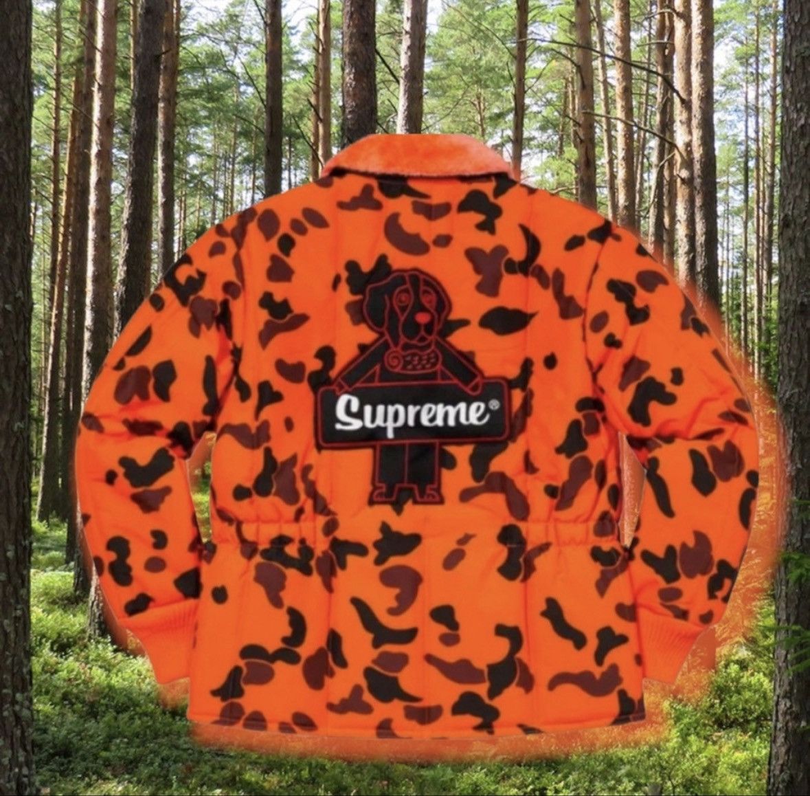 Supreme 🆕Supreme ReFridgeWear insulated Orange 🍊 Camo Jacket 🧥 Size US M / EU 48-50 / 2 - 3 Thumbnail