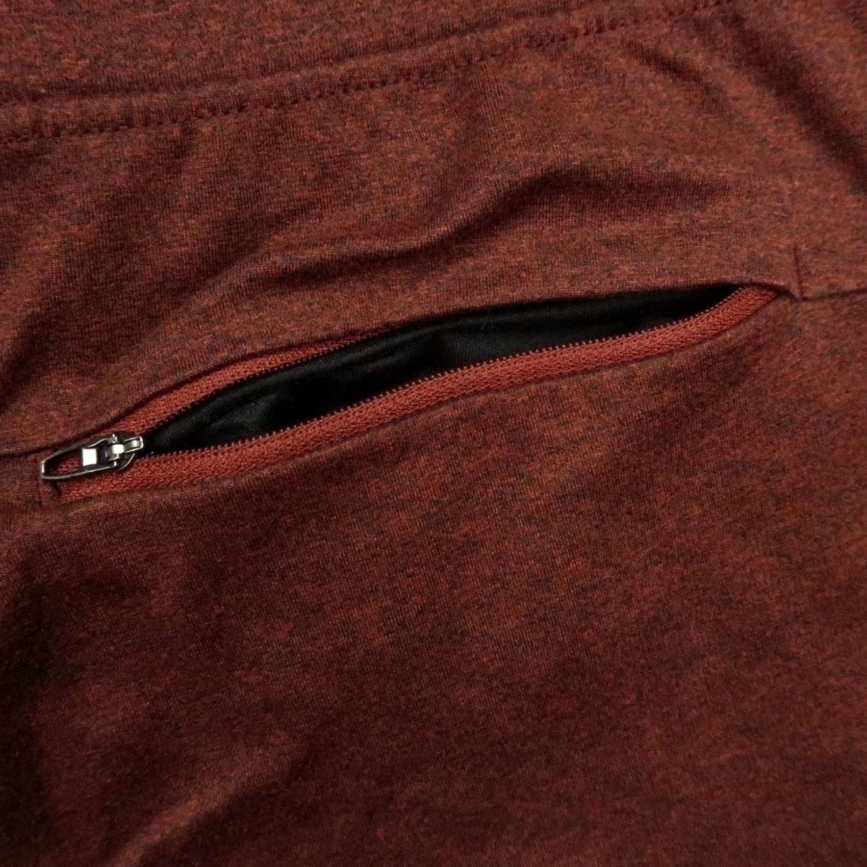 Lululemon lululemon Pants Mens Large Red City Sweat Thermo Jogger Zip Pocket Stretch Size US 33 - 6 Thumbnail