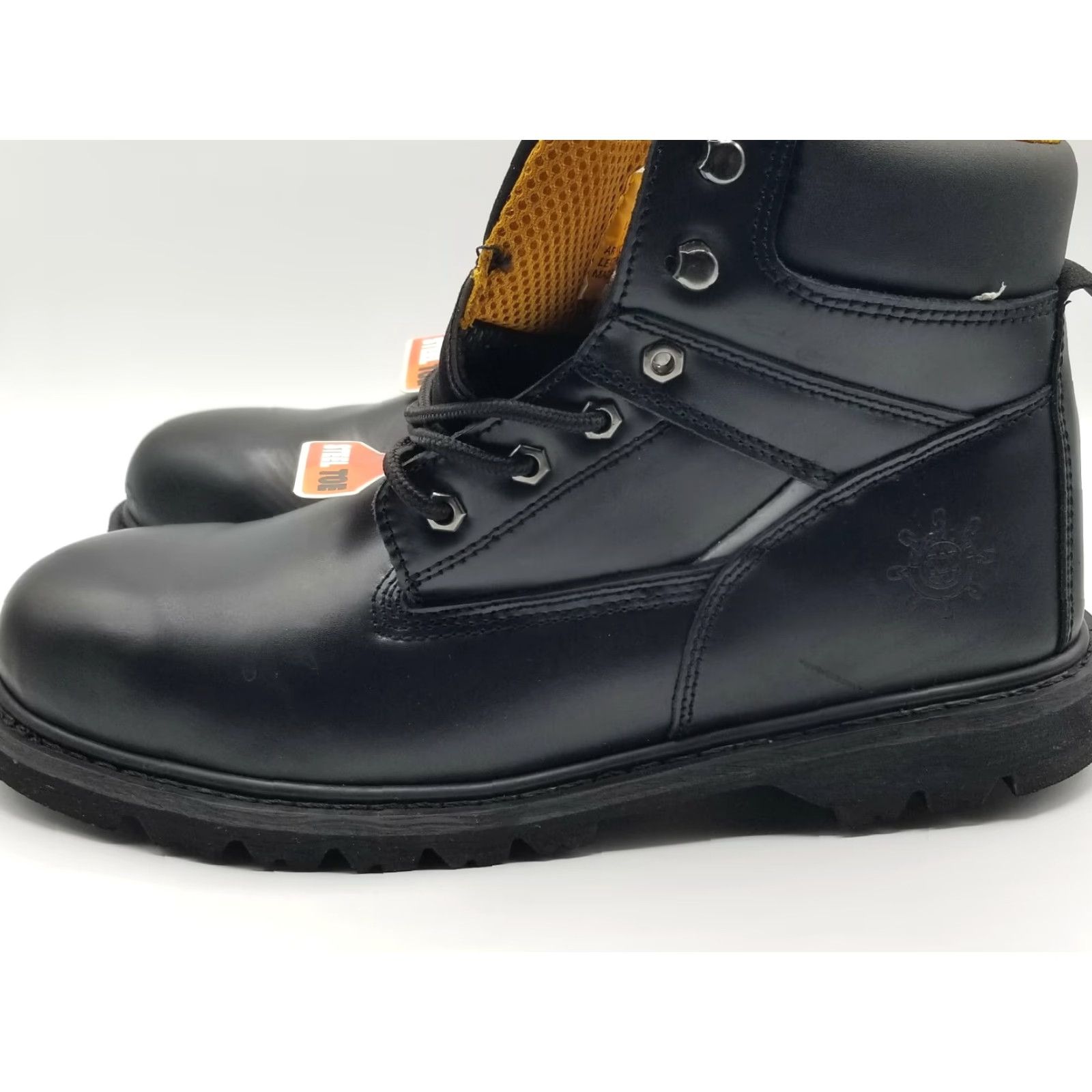 Vintage Globalwin 1606ST Black Steel Toe Men's Work Boot Size 13 M SKU BX 10 X Size US 13 / EU 46 - 5 Thumbnail