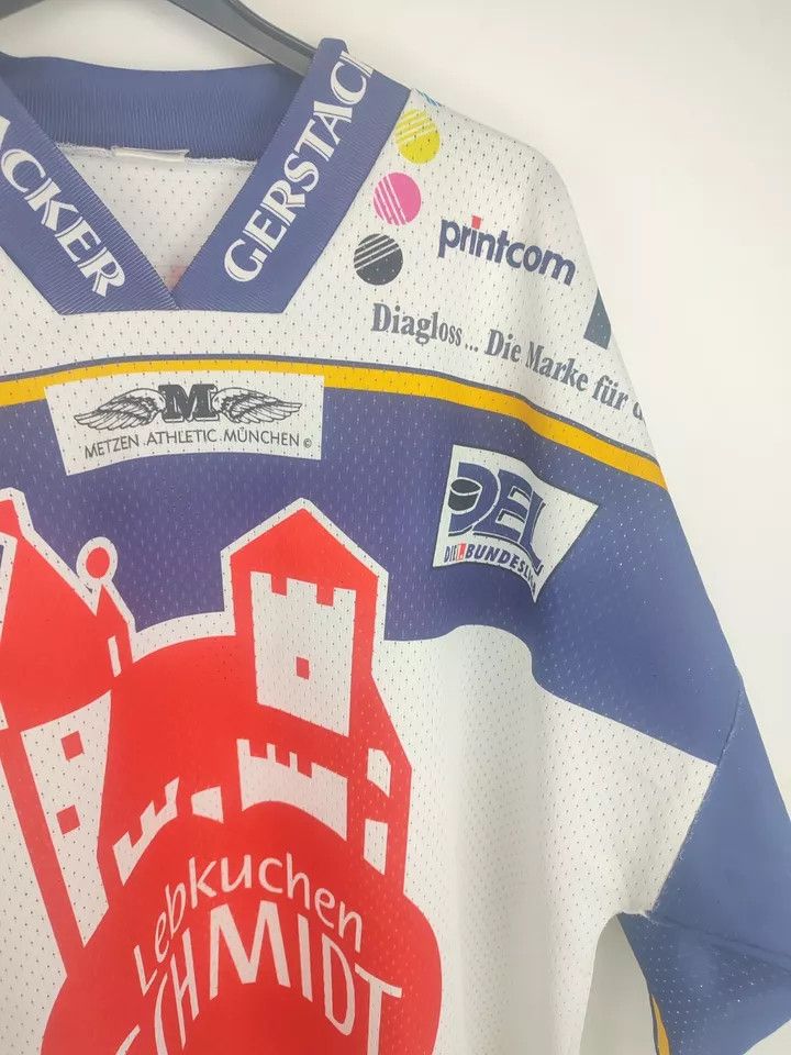 Vintage Vintage Ice Tigers Nuremberg play off 1999 #44 Grant Size US XXL / EU 58 / 5 - 8 Thumbnail