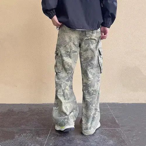 Jean Camouflage Baggy Cargo Jeans Size US 34 / EU 50 - 4 Thumbnail