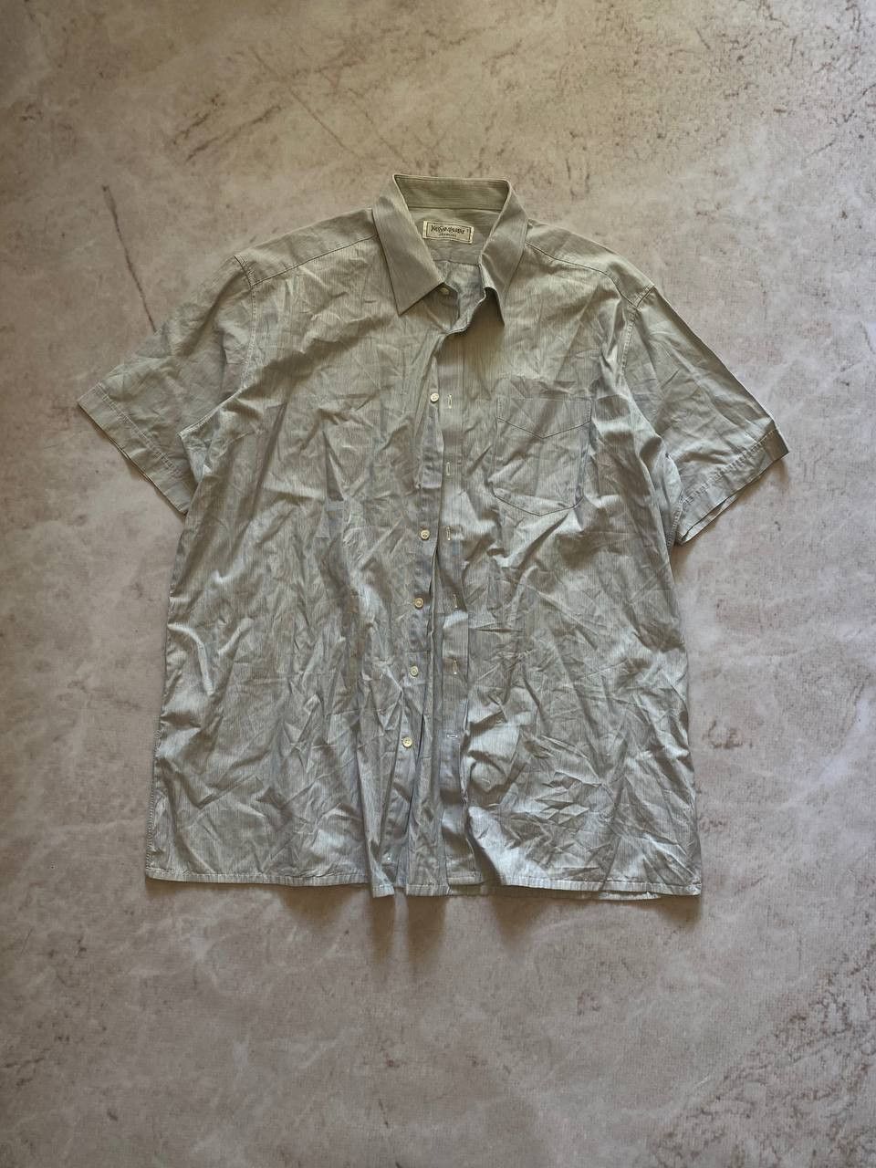Vintage × Yves Saint Laurent Vintage Yves Saint Laurent Shirt Size US L / EU 52-54 / 3 - 1 Thumbnail