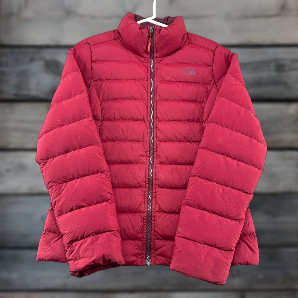 The North Face The North Face Jacket Womens Medium Red Puffer Goose Down Full Zip Insulated 700 Size M / US 6-8 / IT 42-44 - 1 Thumbnail
