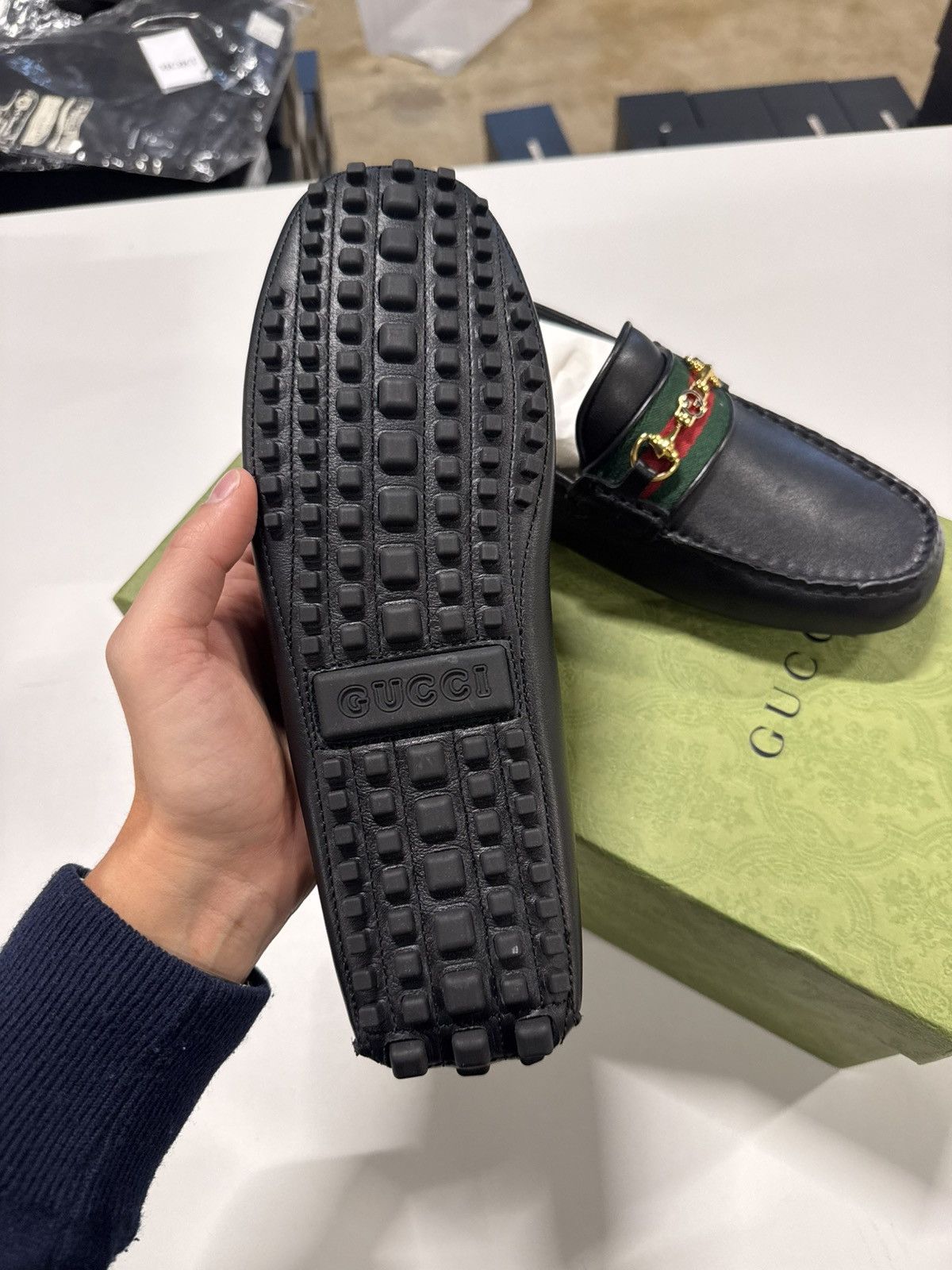 Gucci Gucci Signature GG Leather Loafer NEW 1000$ Size US 7.5 / EU 40-41 - 4 Thumbnail
