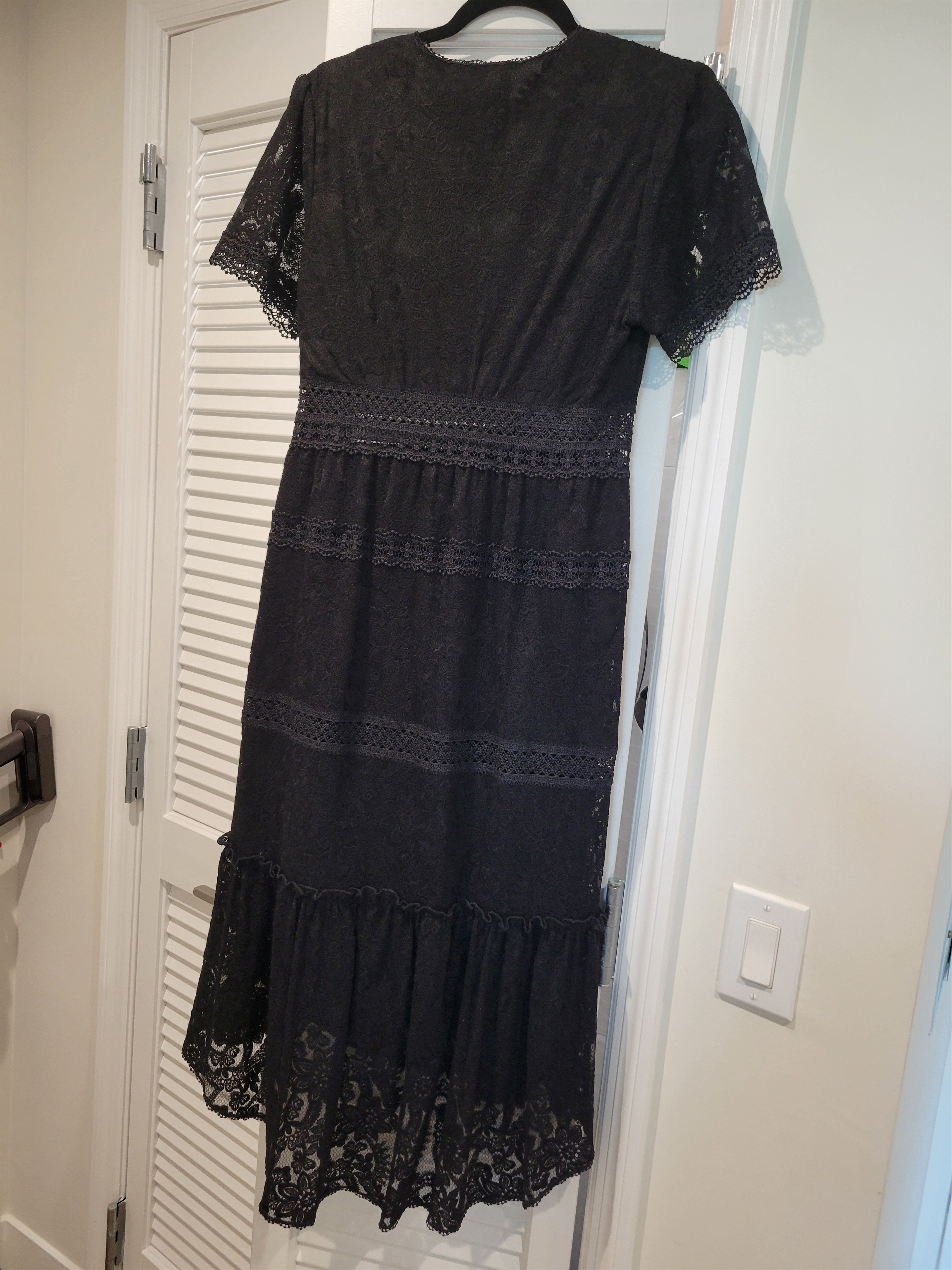 The Kooples Black dress Size L / US 10 / IT 46 - 1 Thumbnail