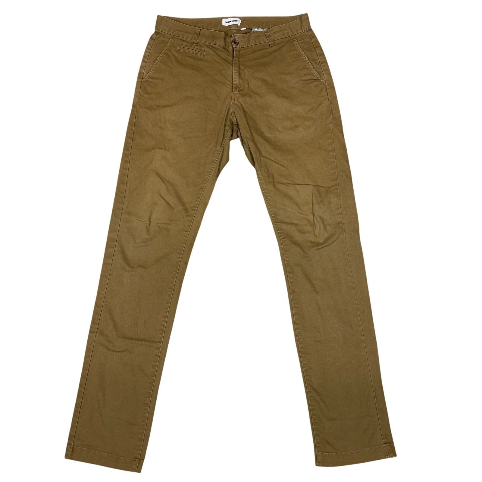 Taylor Stitch Taylor Stitch Slim Fit Chino Ankle Khaki Pants Men's 32x35 Size US 32 / EU 48 - 1 Thumbnail