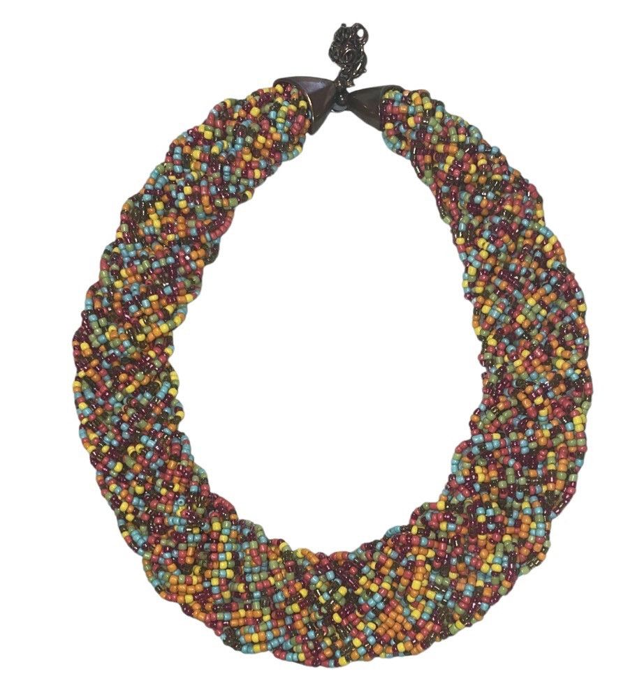 Vintage Sundance Vintage 80’s Seed Beaded Collar Size ONE SIZE - 6 Thumbnail