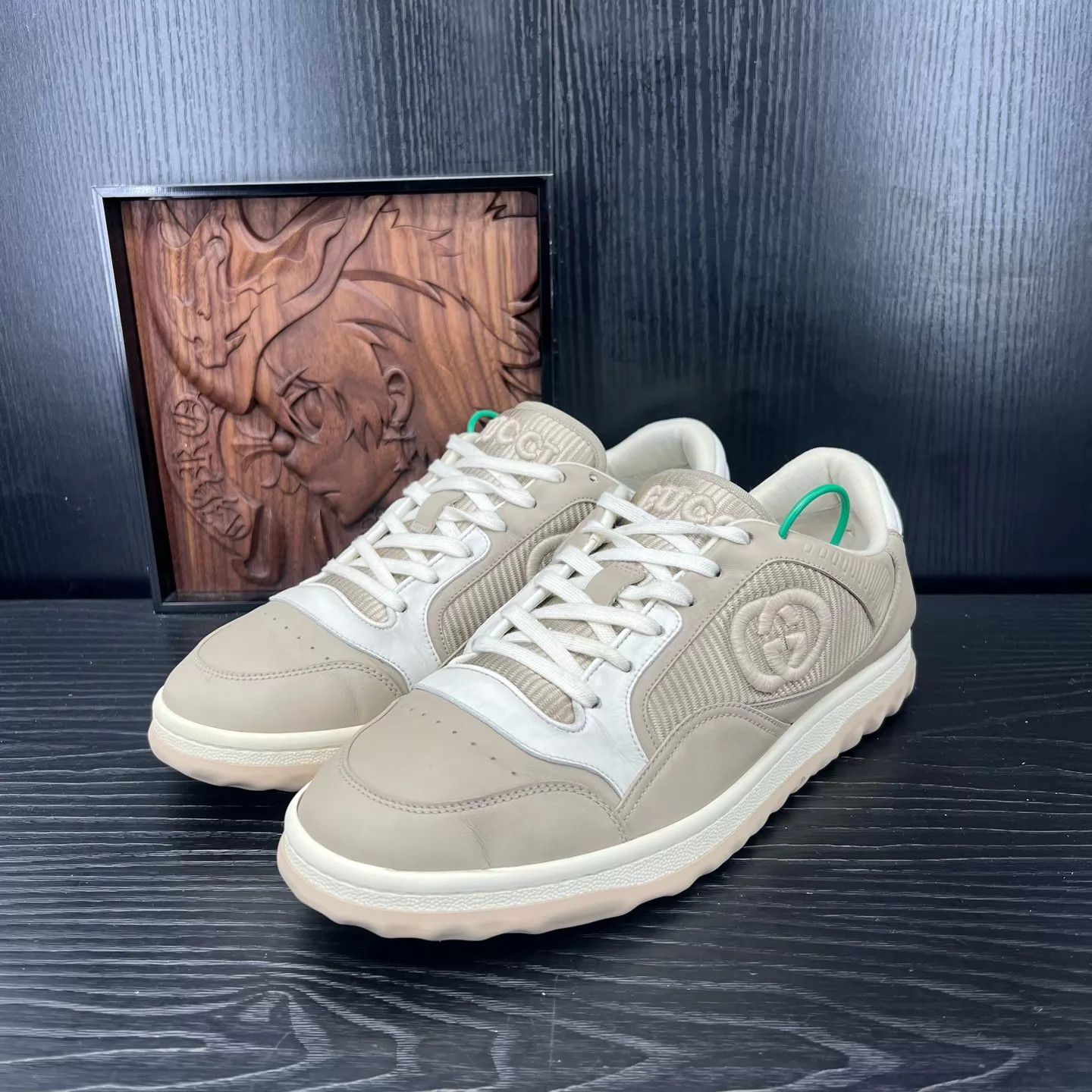 Gucci Gucci Mac80 Beige US8 EU42 New Size US 9 / EU 42 - 1 Thumbnail