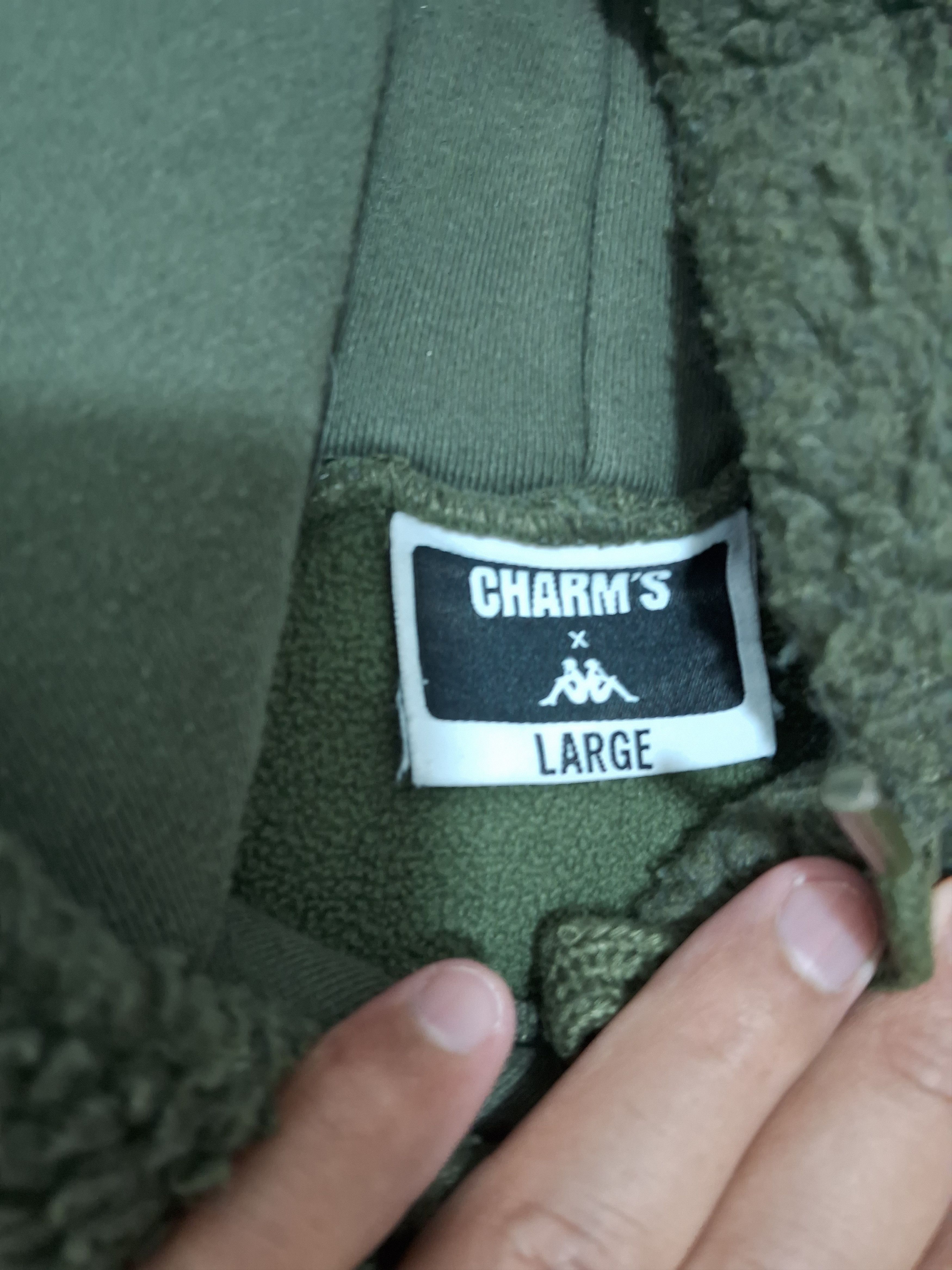 Kappa Kappa x charms fleece big logo sidetape Size US L / EU 52-54 / 3 - 10 Thumbnail