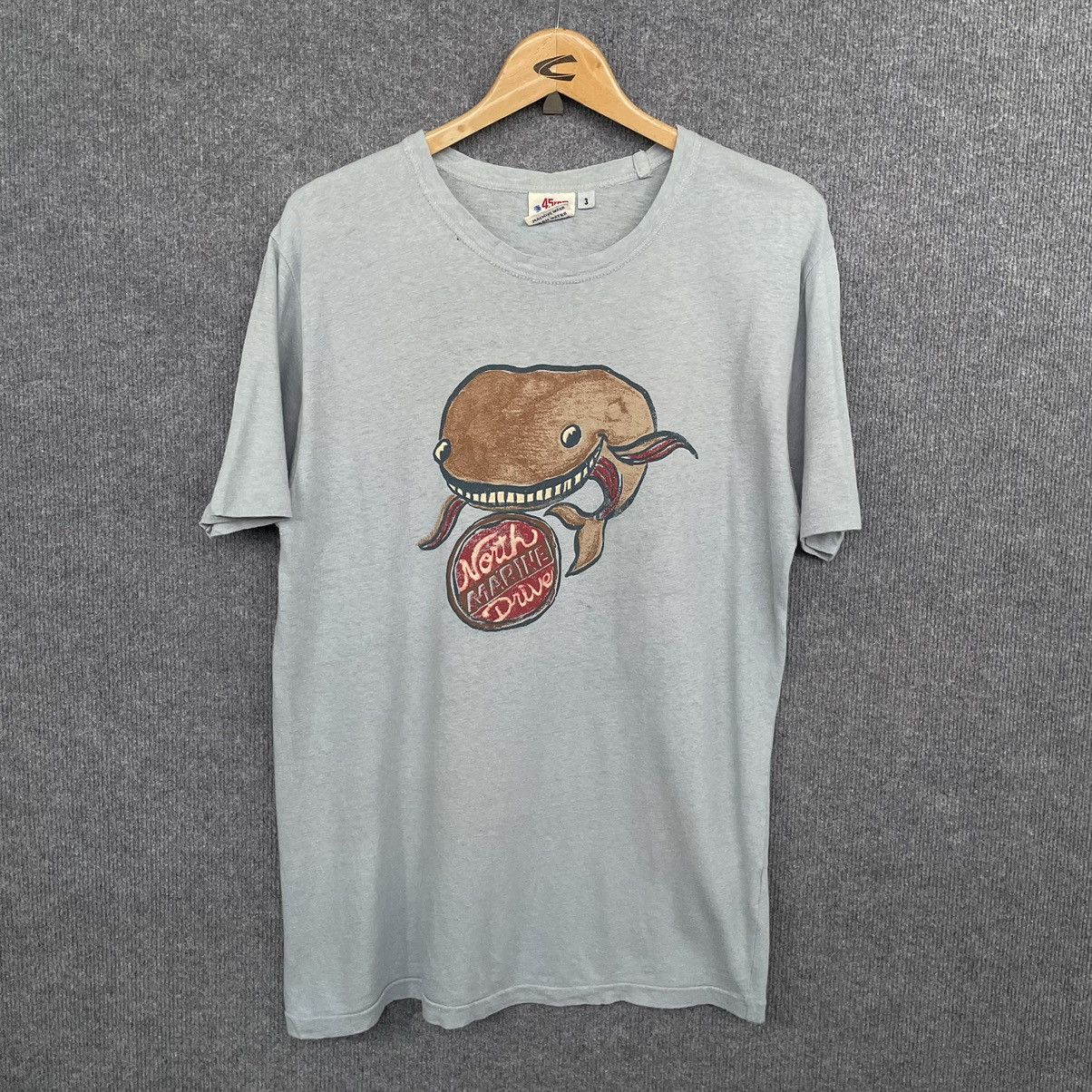 45rpm × Japanese Brand 45 Rpm North Marine Drive T Shirt Size US M / EU 48-50 / 2 - 1 Thumbnail