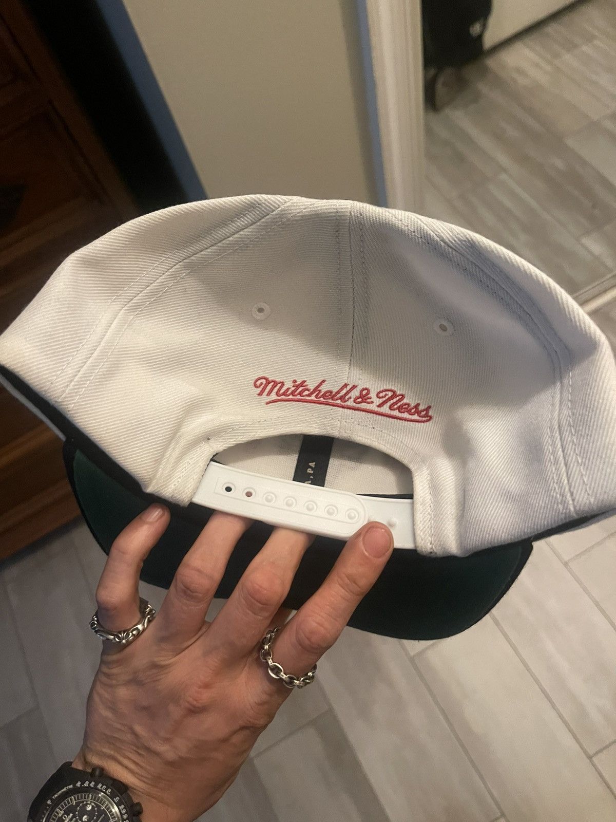 Mitchell & Ness Vintage Chicago Bulls 93 NBA Finals Mitchell & Ness Snapback Size ONE SIZE - 4 Thumbnail
