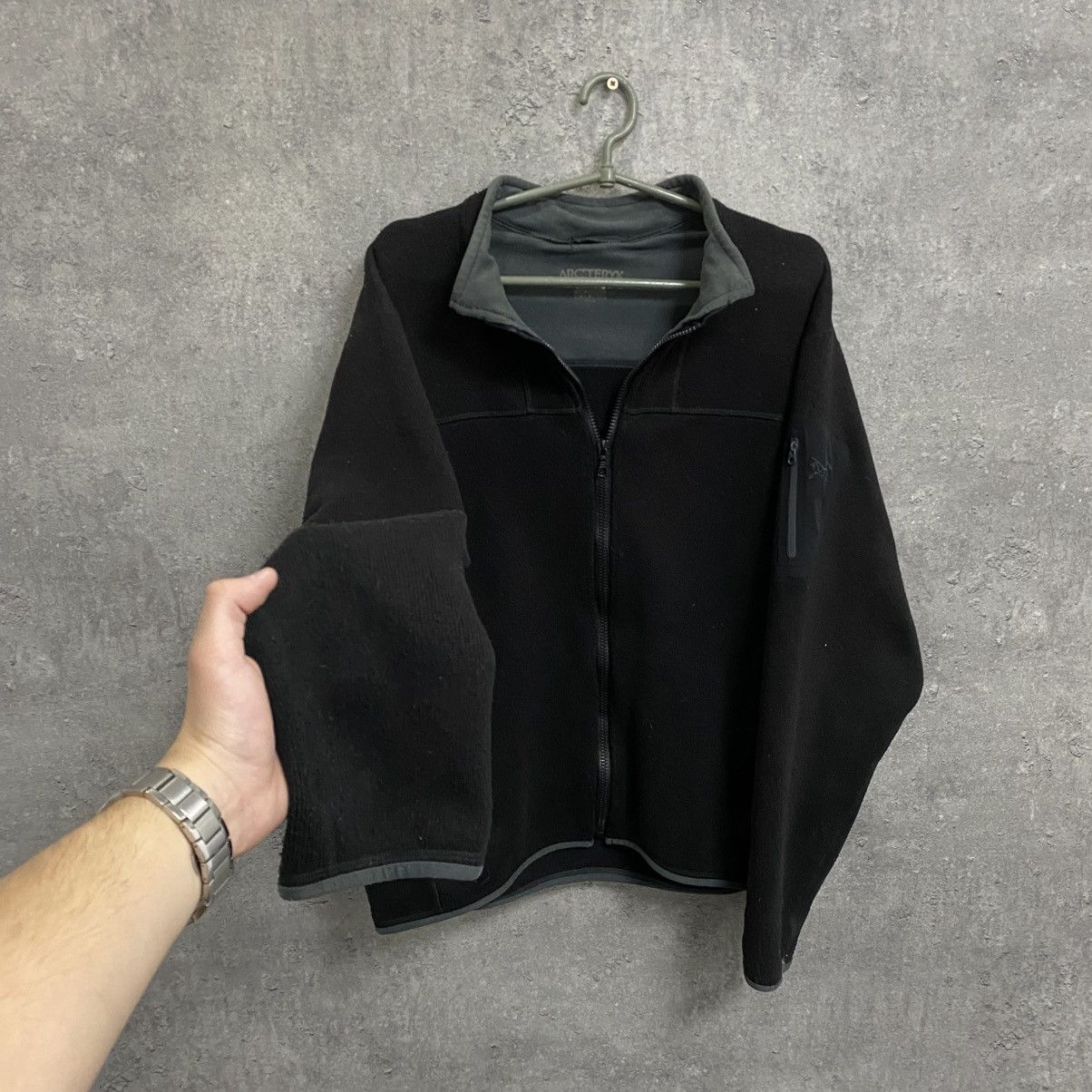 Vintage Arcteryx Fleece Jacket Polartec Full Zip Men's